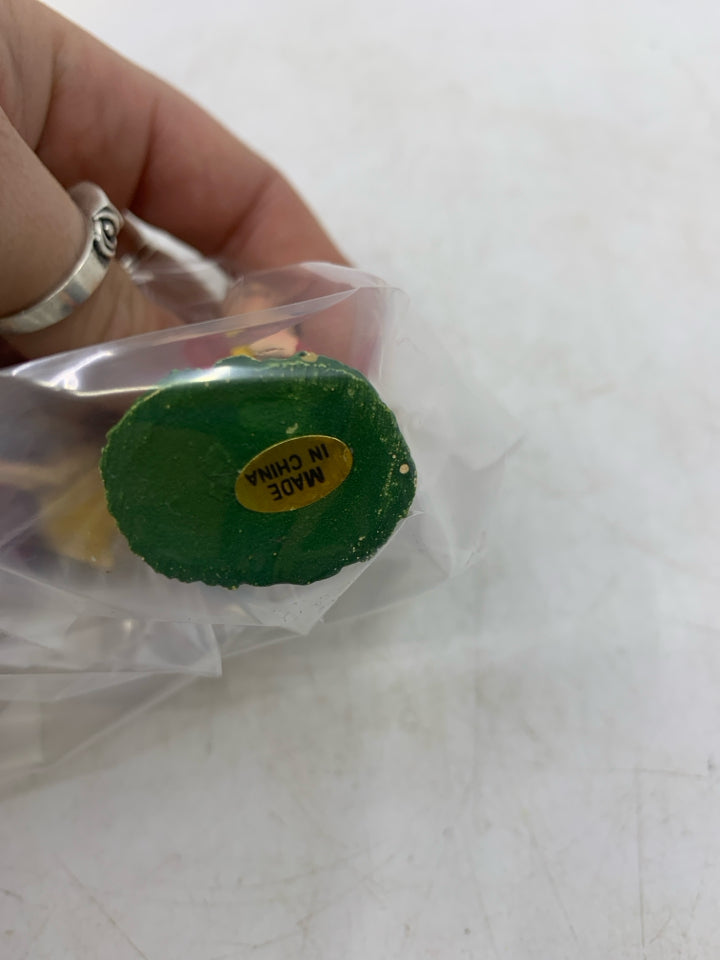 4 ASSORTED RESIN FAIRIES.