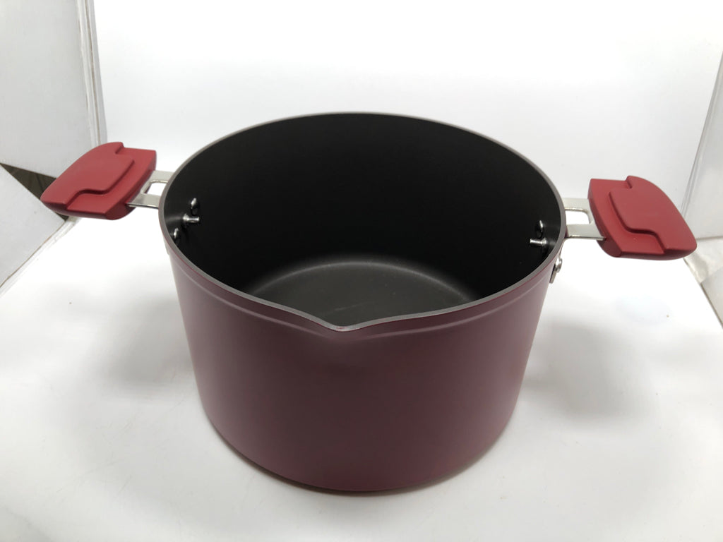 NEW 3PC FABIO VIVIANI STOCK POT/ STRAINER & SKILLET.