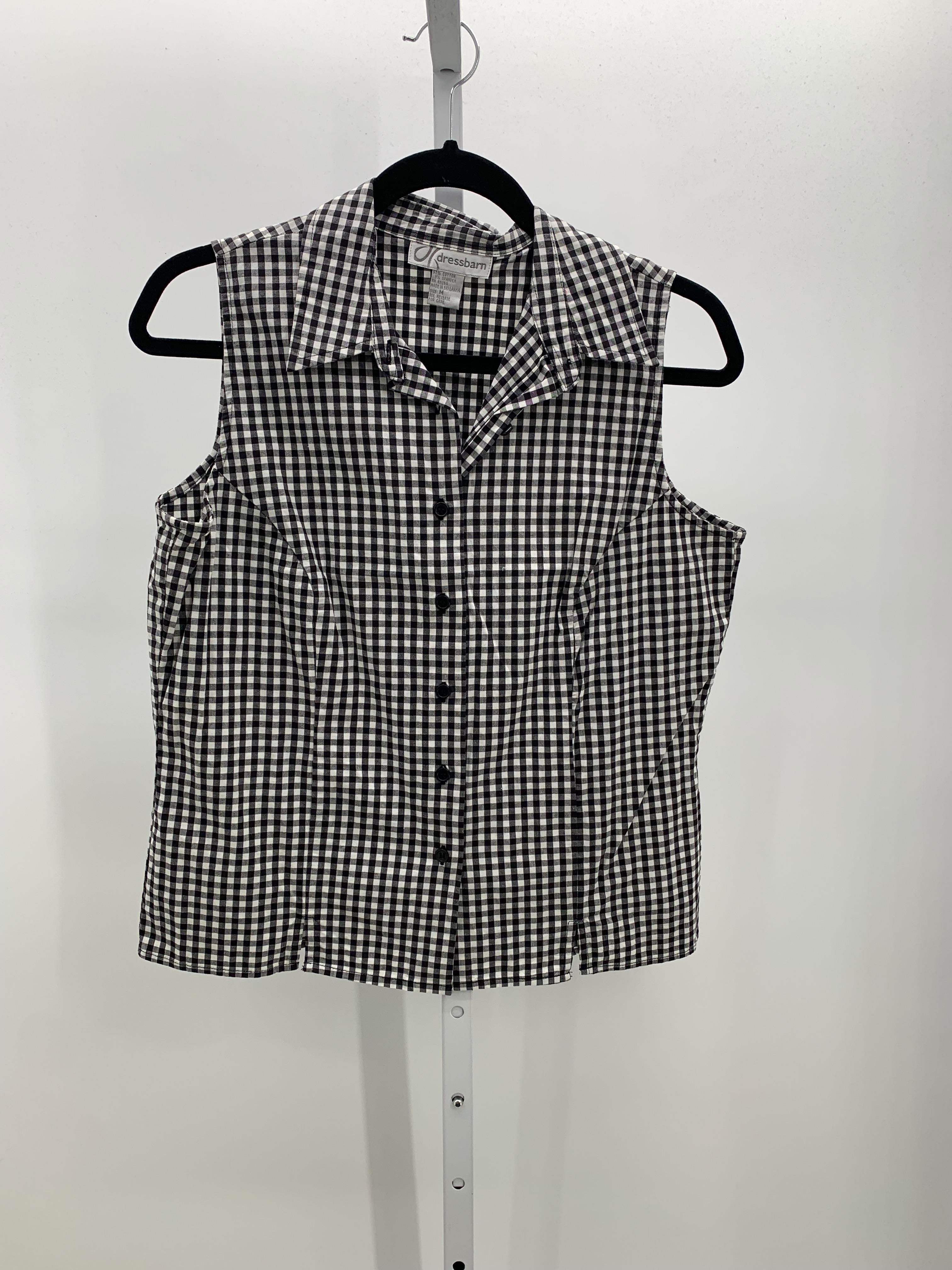 Dress Barn Size Medium Misses Sleeveless Shirt