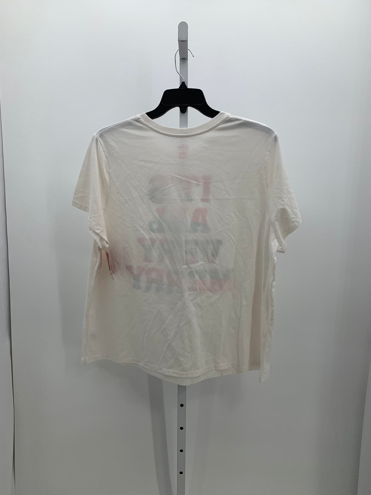 NEW SHORT SLV SHIRT IT'S ALL VERY MERRY.