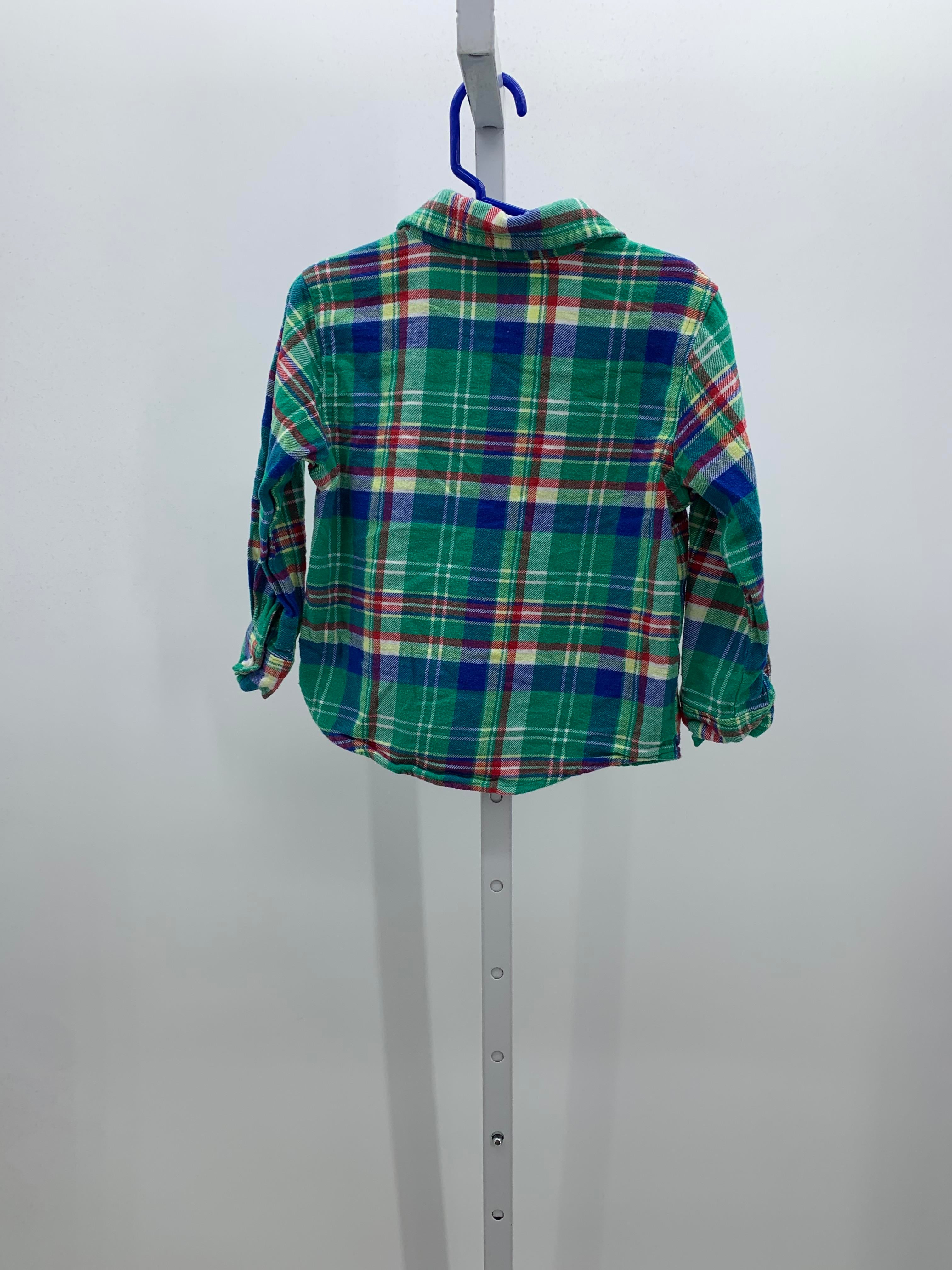 PLAID BTN DOWN