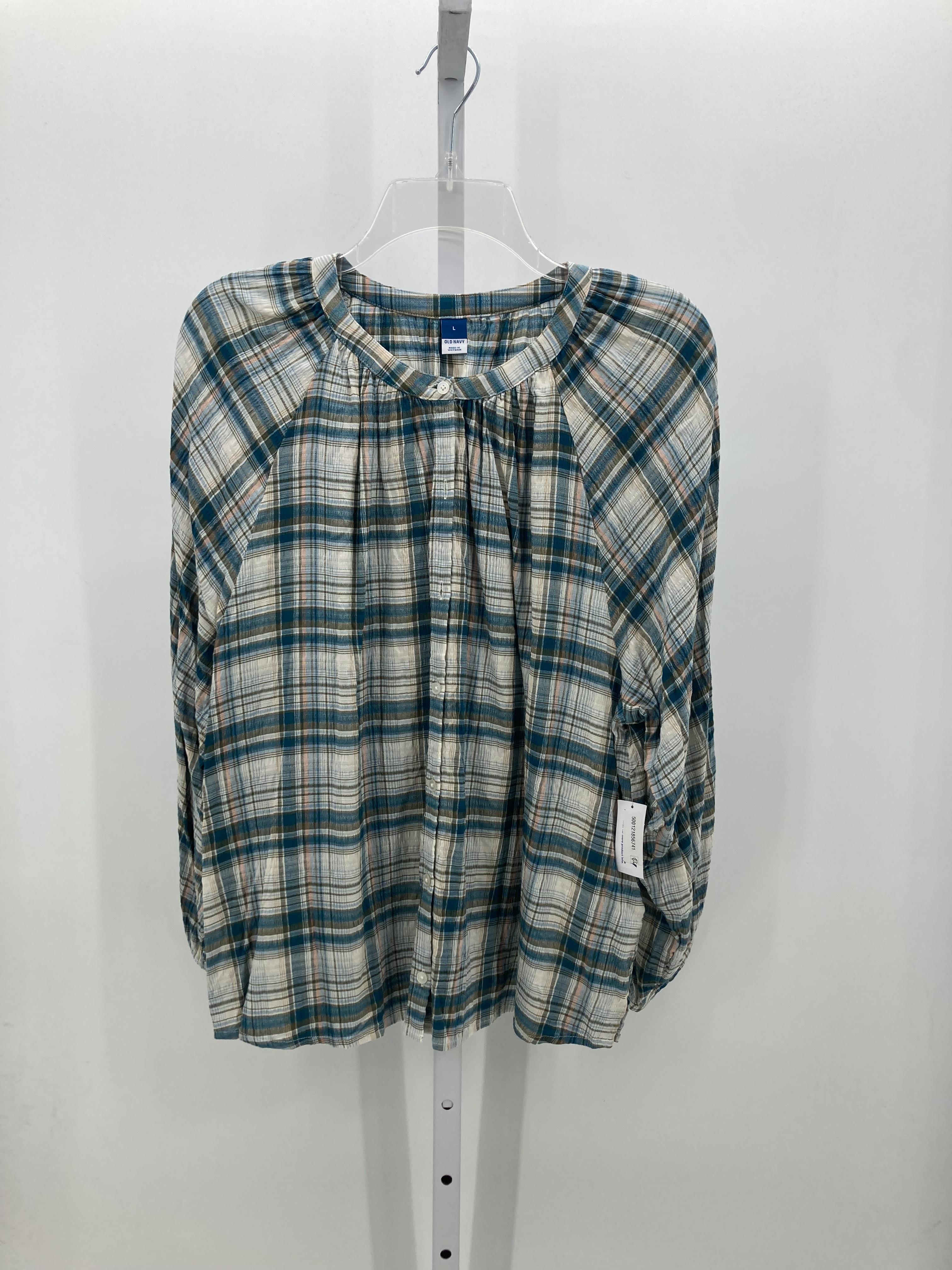 Old Navy Size Large Misses Long Sleeve Shirt