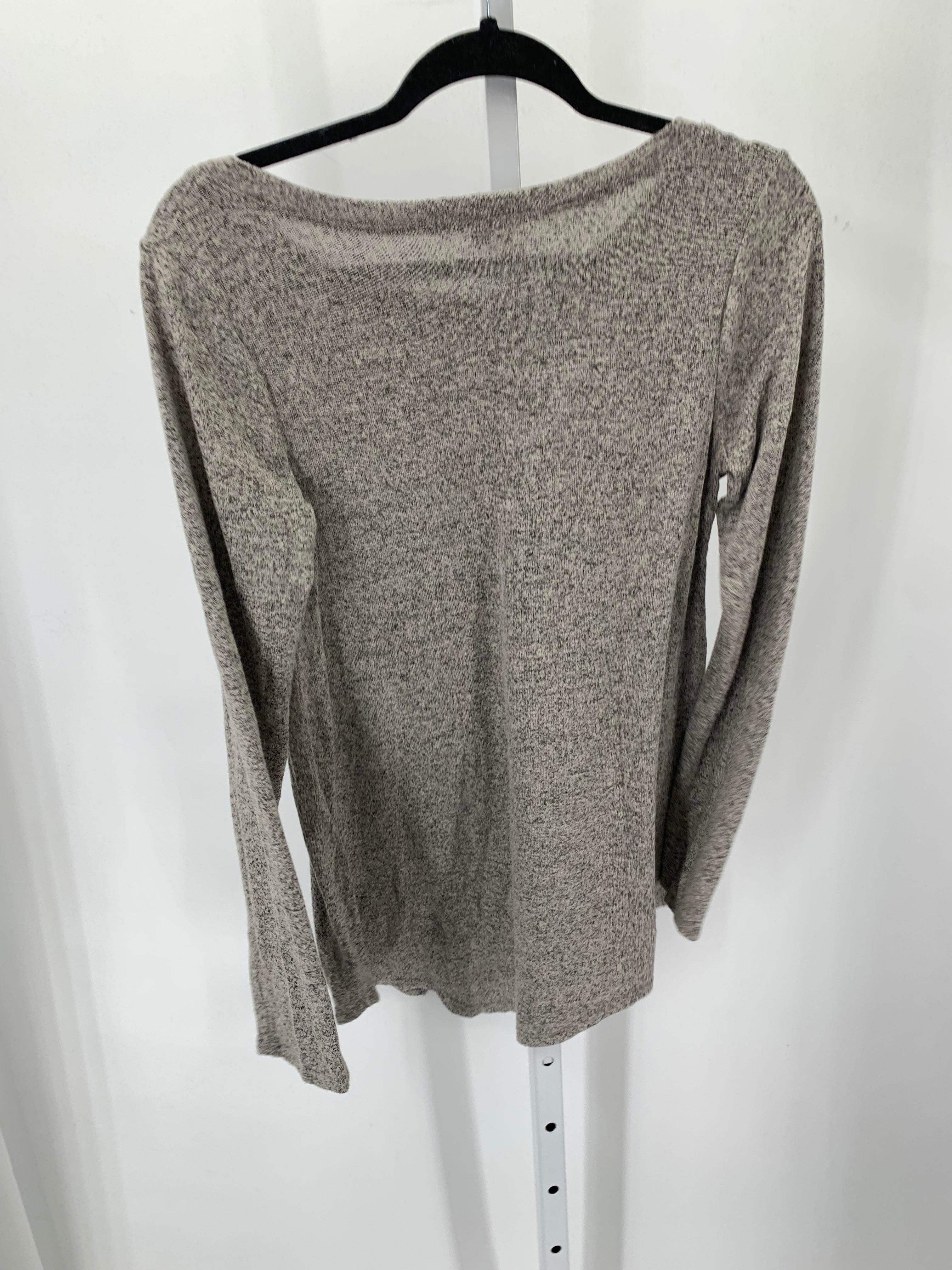 Green Envelope Size Small Misses Long Sleeve Shirt