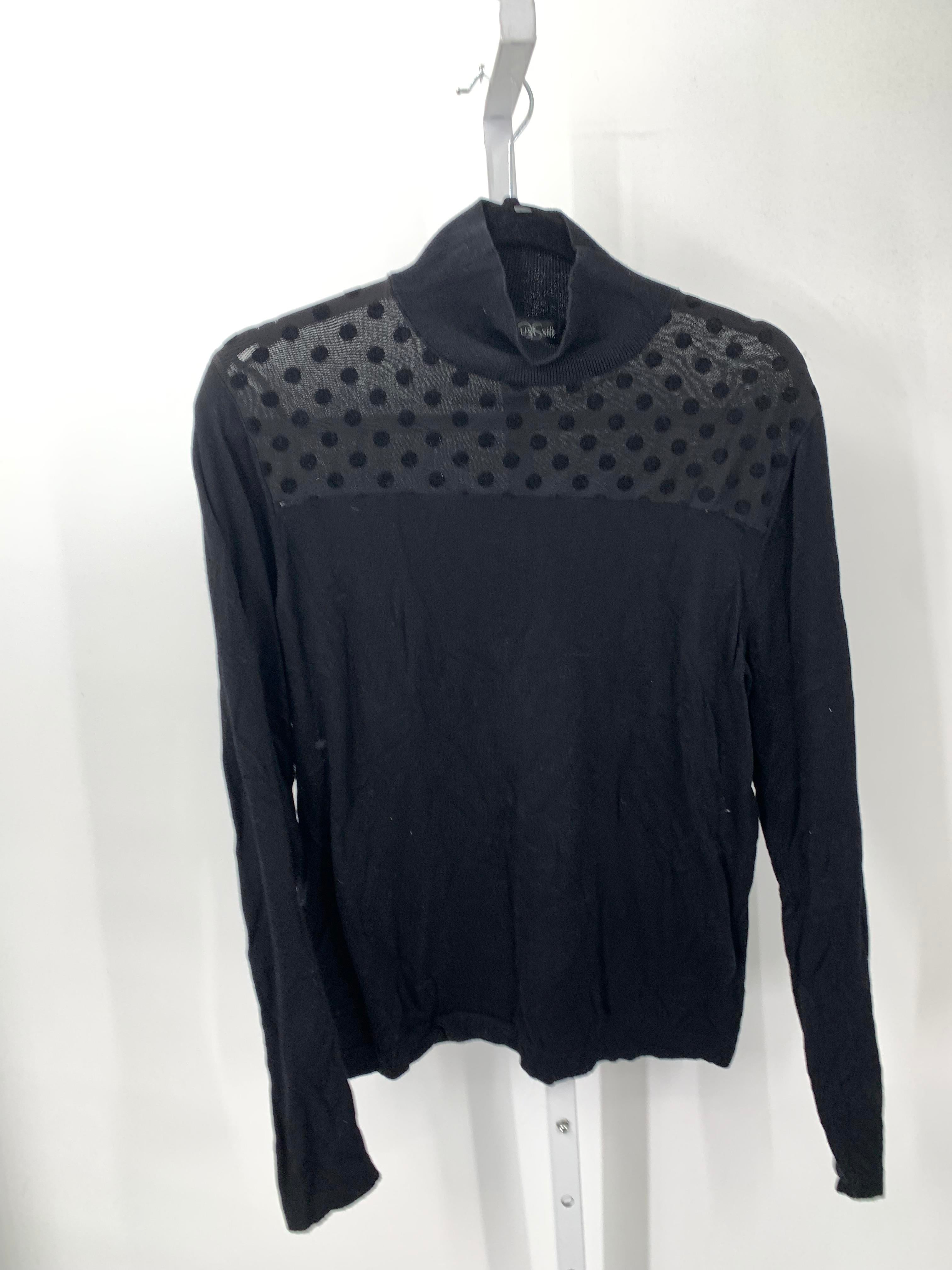 August Silk Size Extra Large Misses Long Slv Sweater