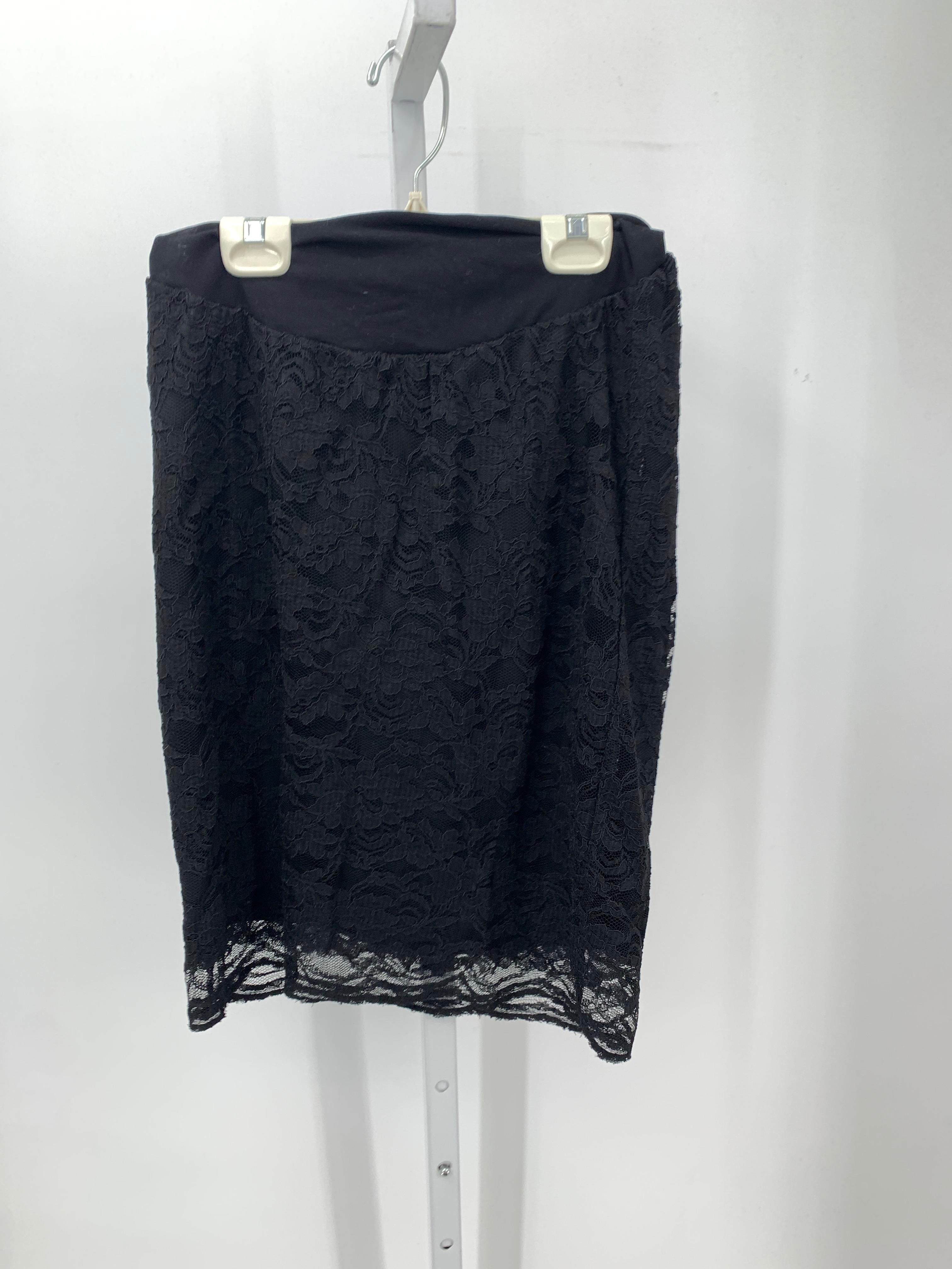 Motherhood Black Size Small Maternity Skirt