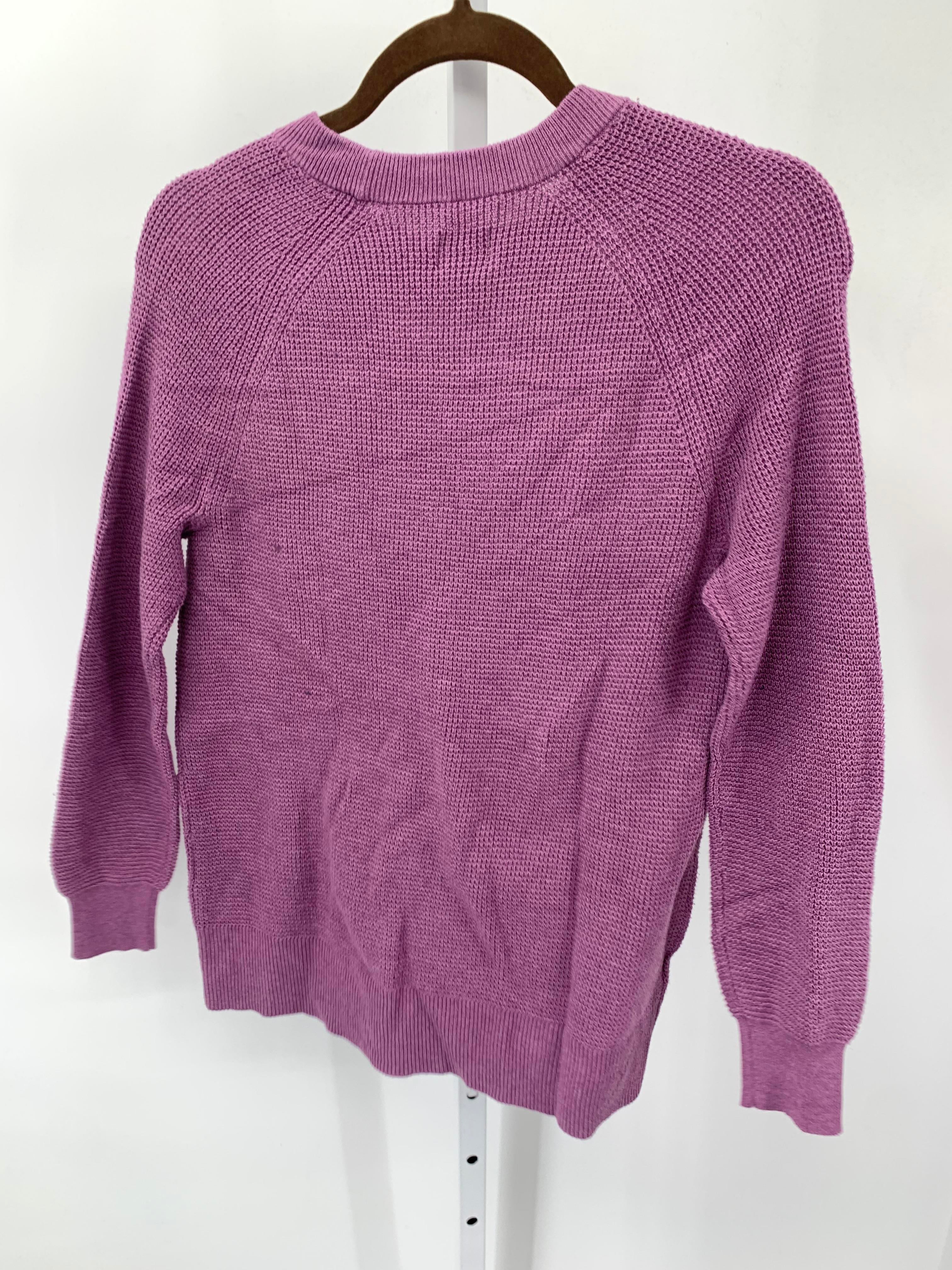 Eddie Bauer Size Small Petite Petite Long Slv Sweater