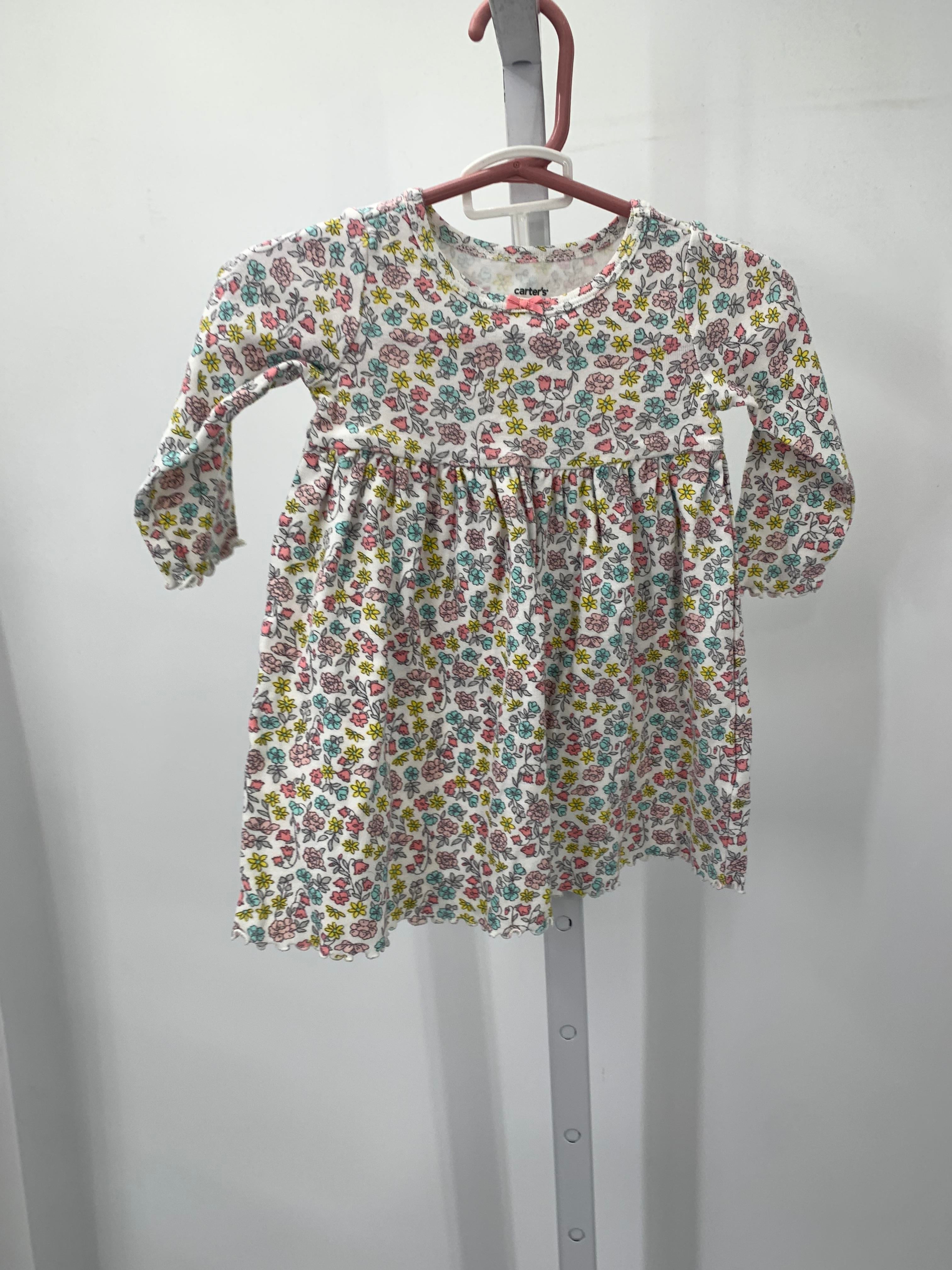 Carters Size 9 Months Girls Long Sleeve Dress