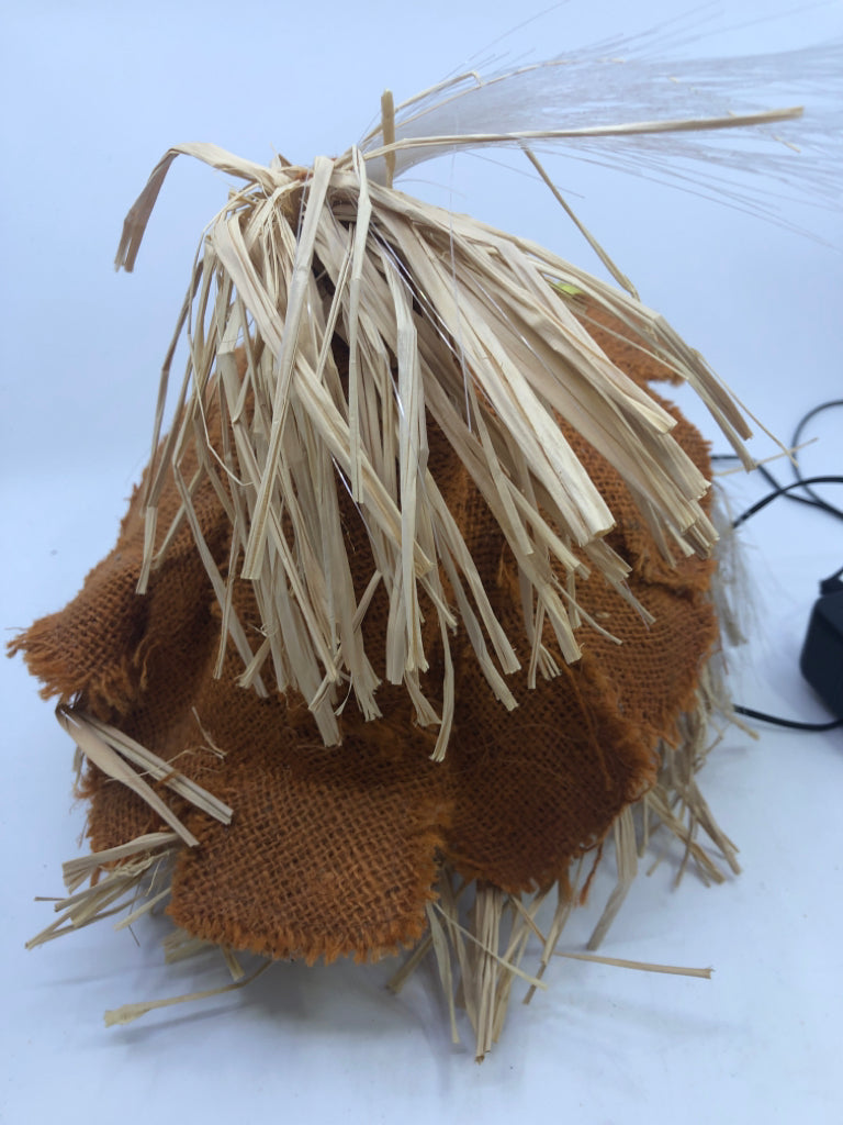 LIGHT UP SCARECROW HEAD.