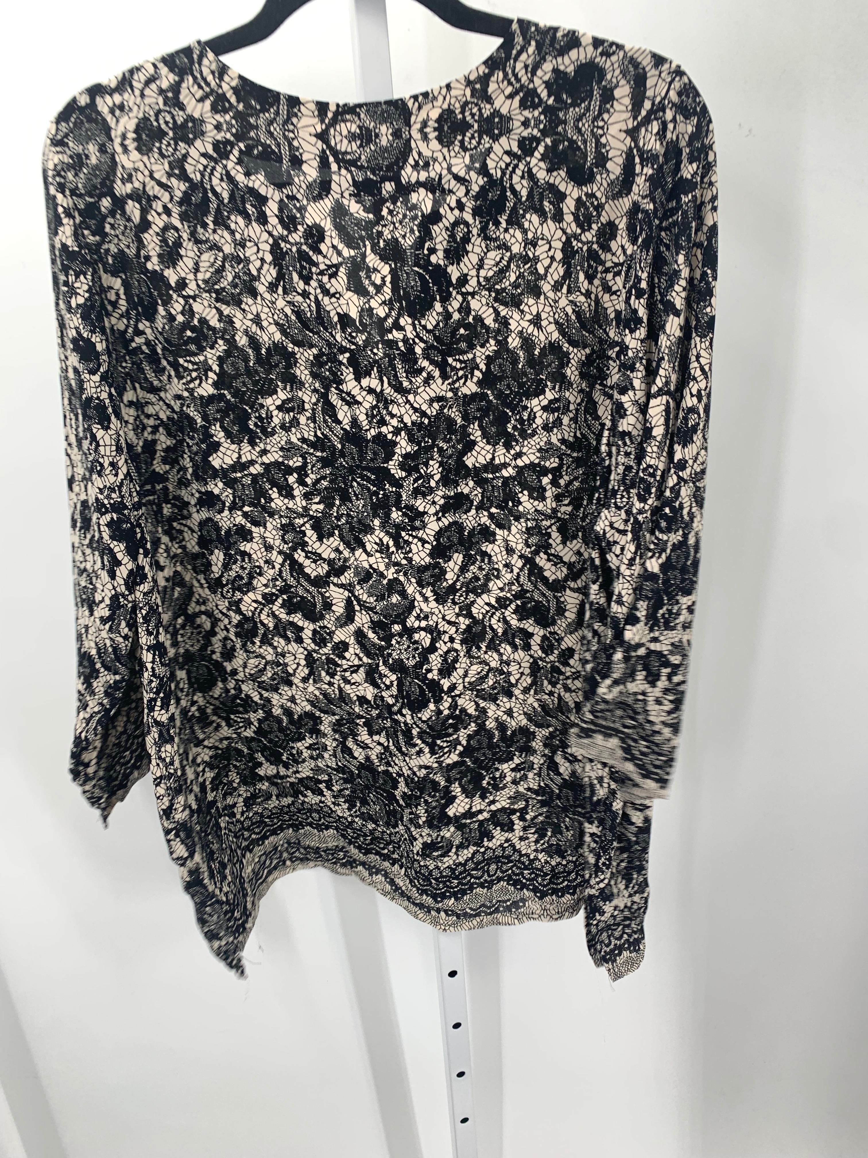 Violet & Claire Size 2X Womens 3/4 Sleeve Shirt