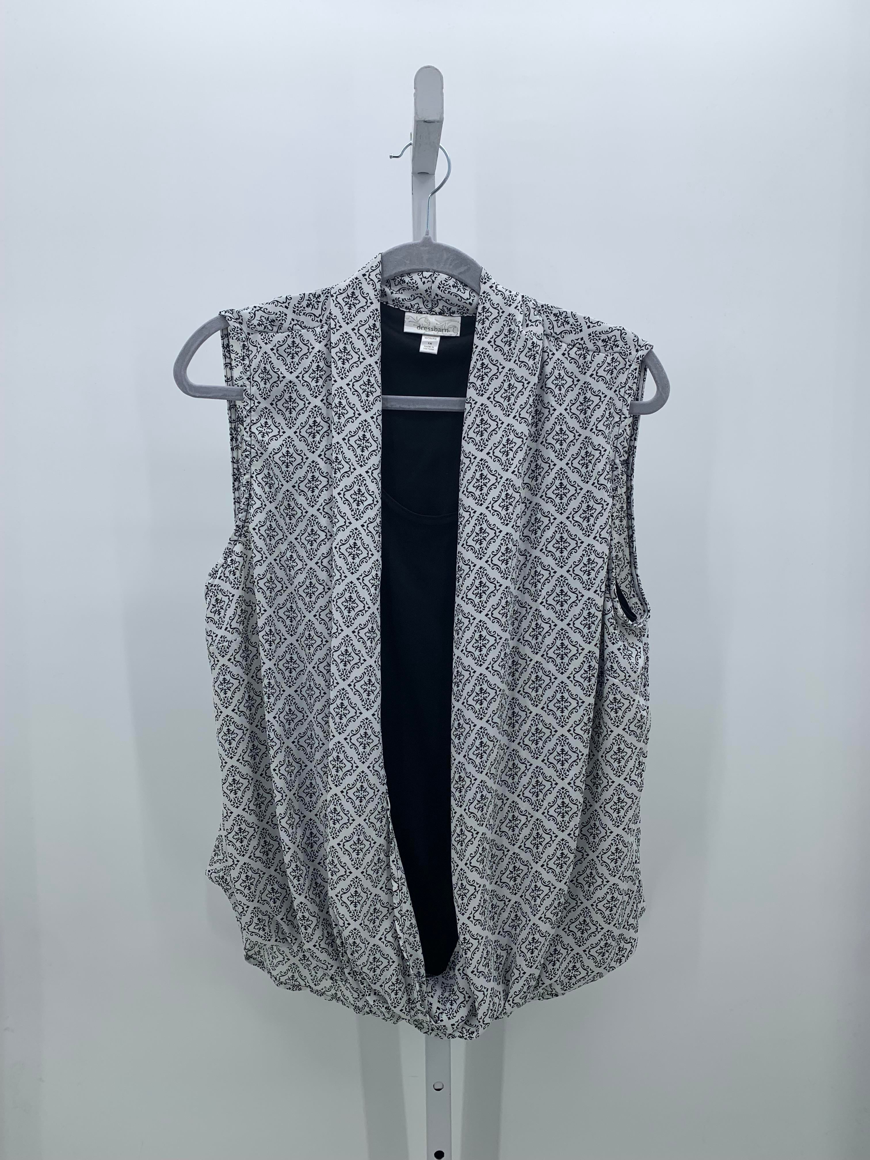 Dressbarn Size 1X Womens Sleeveless Shirt