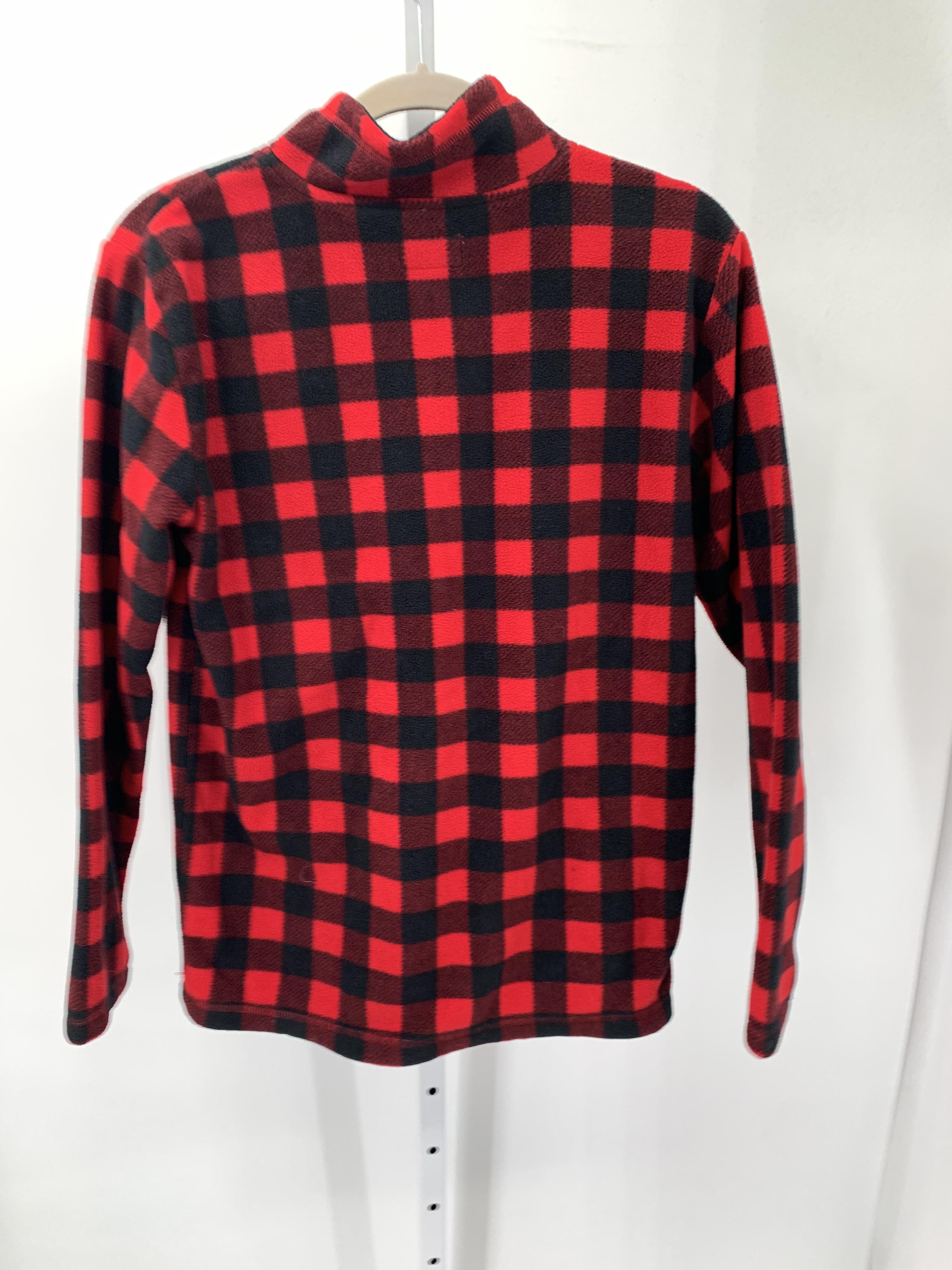 BLACK PLAID FLEECE