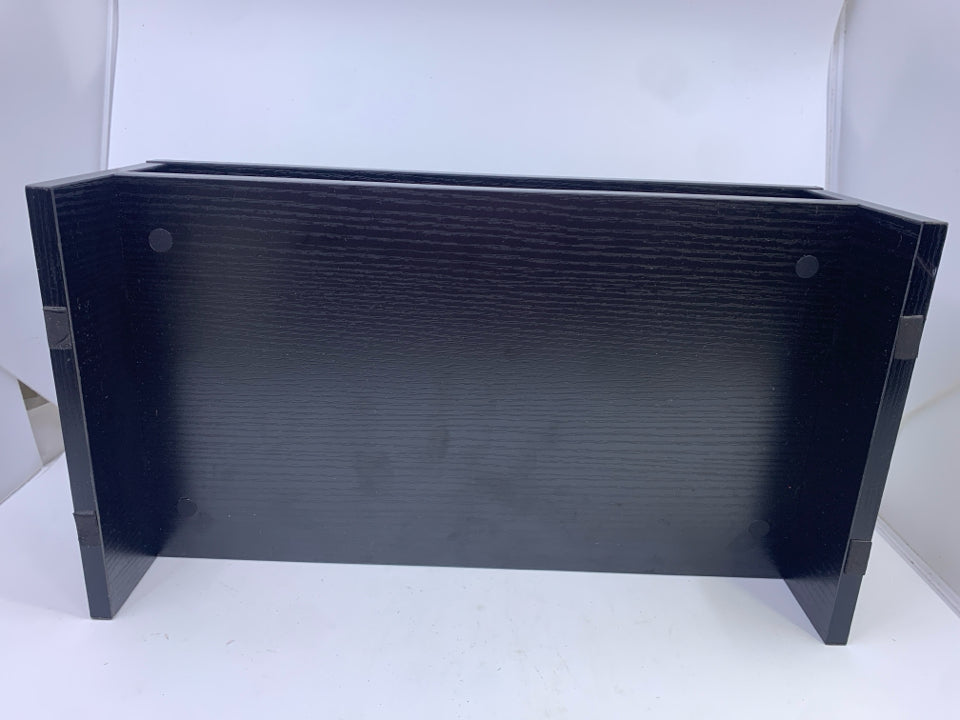 2 TIER BLACK COMPUTER RISER.