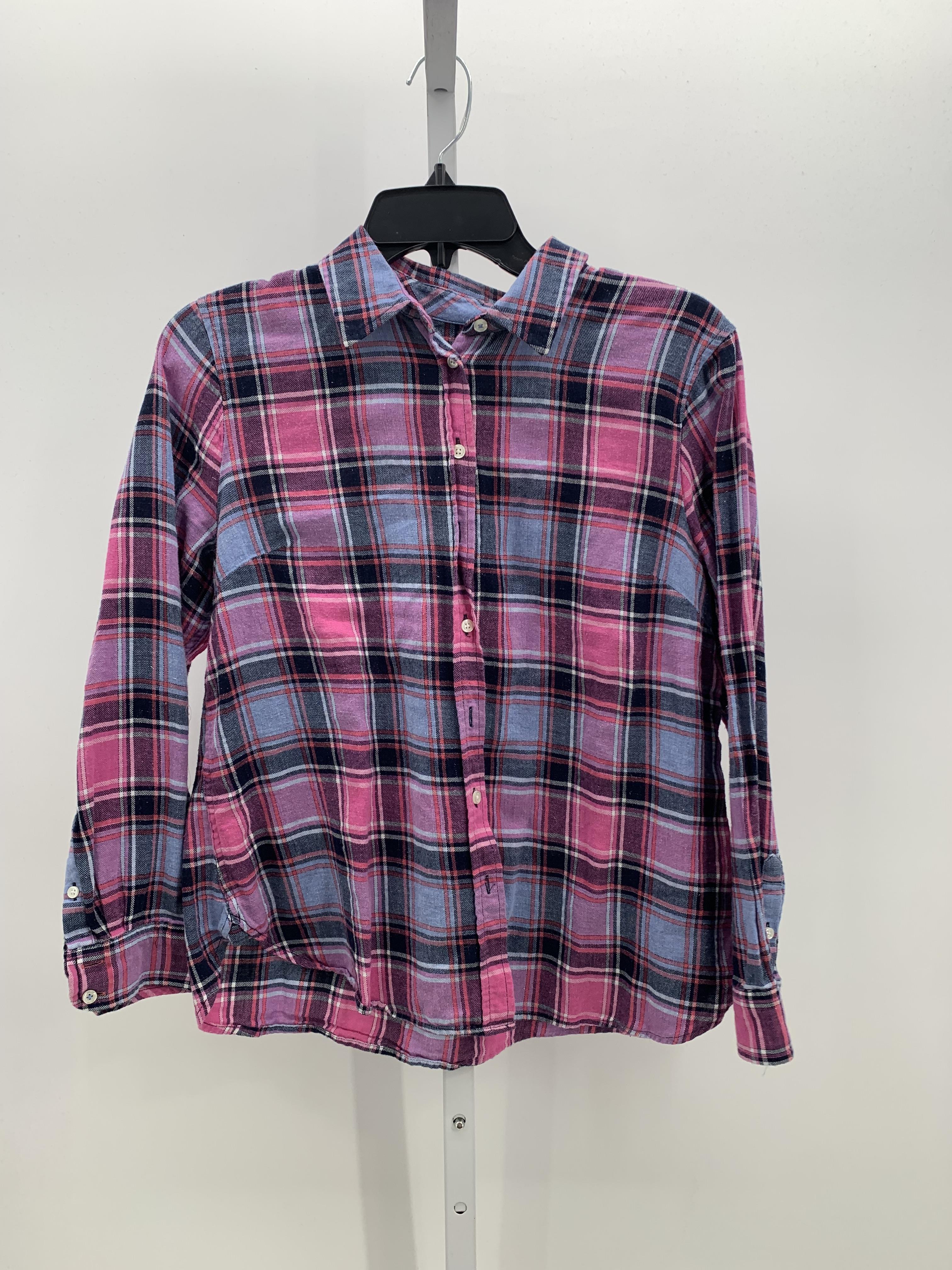 Talbots Size Large Petite Petite Long Sleeve Shirt