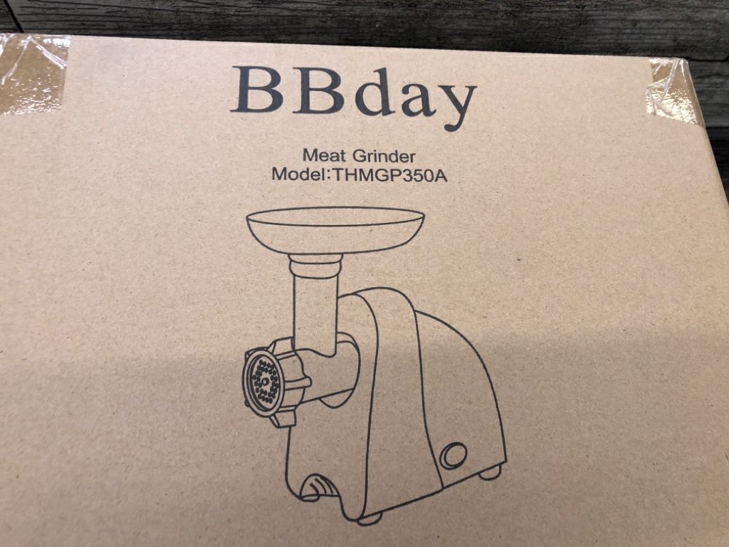 NIB BB DAY MEAT GRINDER.