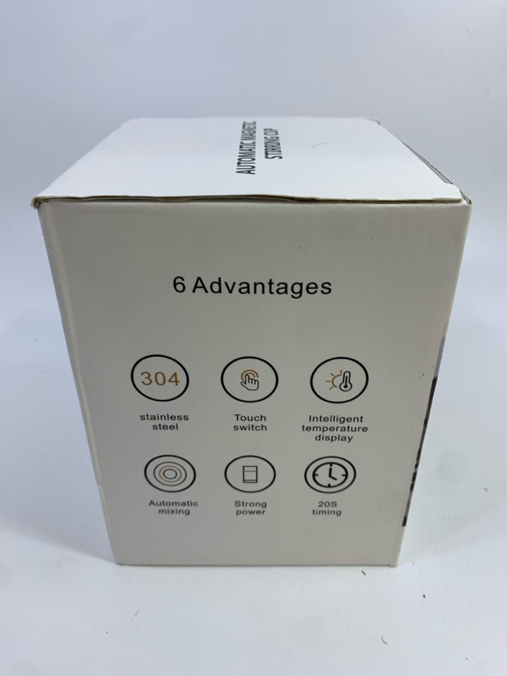 NIB AUTOMATIC MAGNETIC STIRRING CUP.