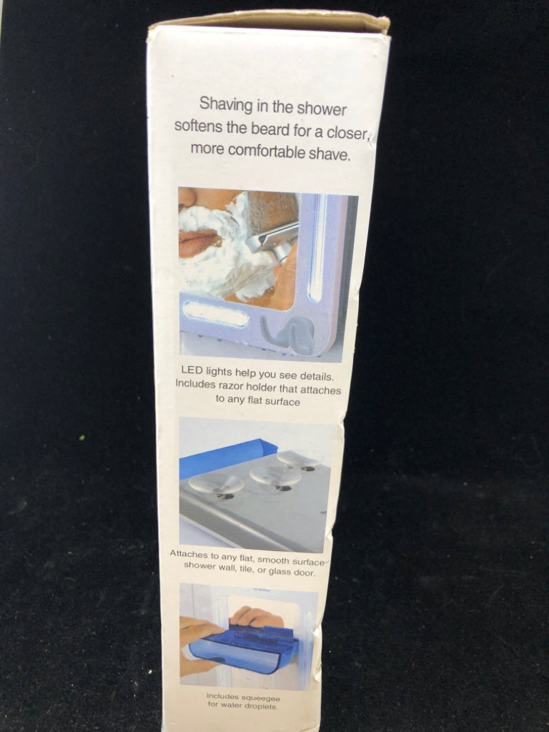 NIB FOGLESS SHOWER MIRROR.