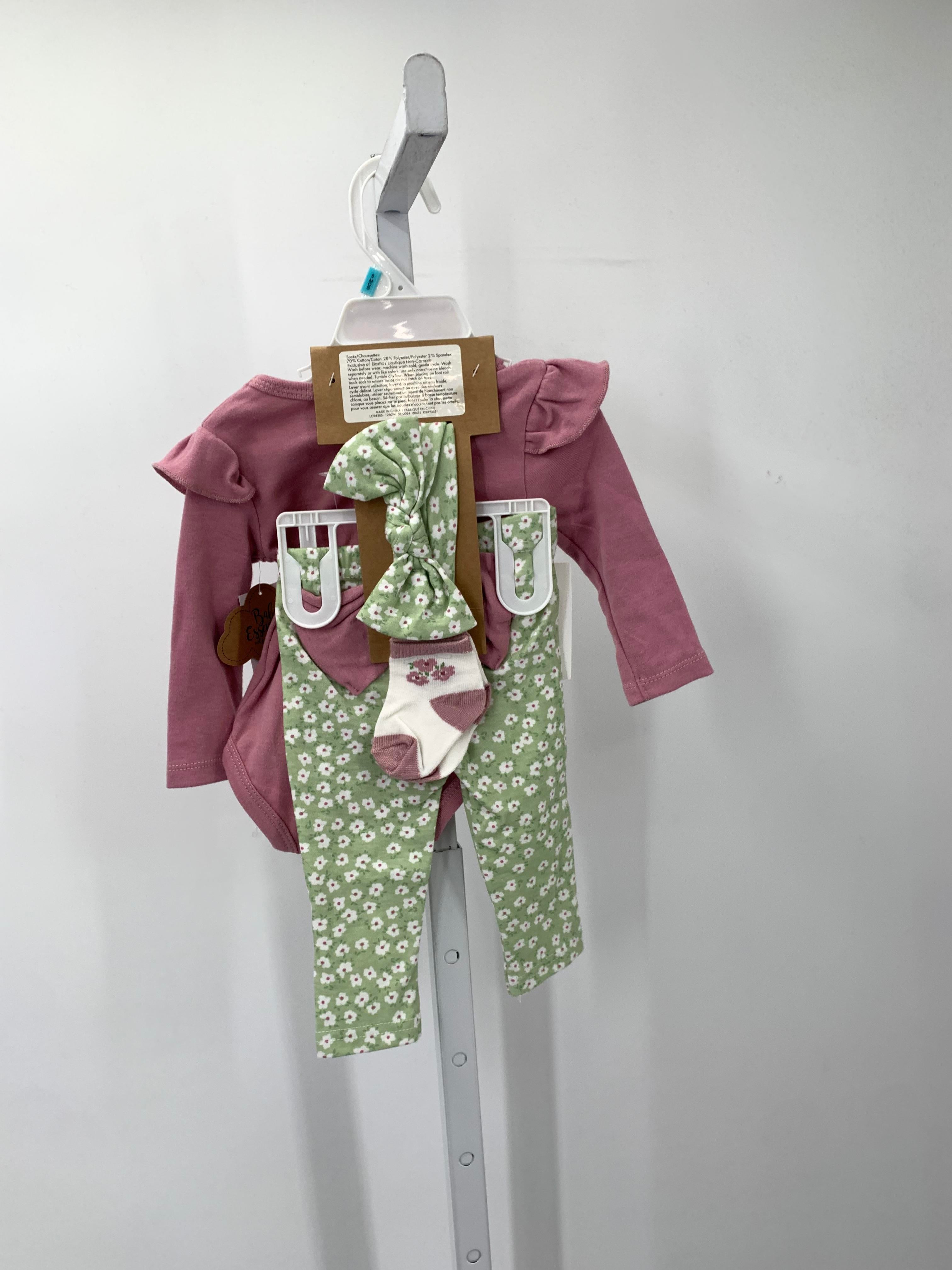 Baby Essentials Size 6 Months Girls 2 Pieces