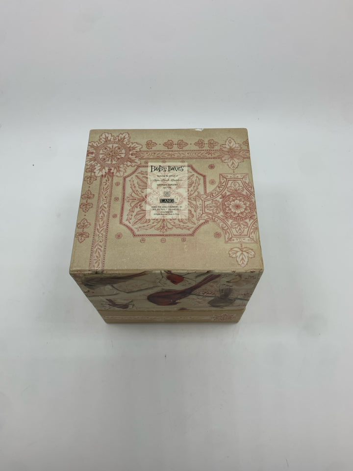 CARDINAL CARDBOARD STORAGE BOX.