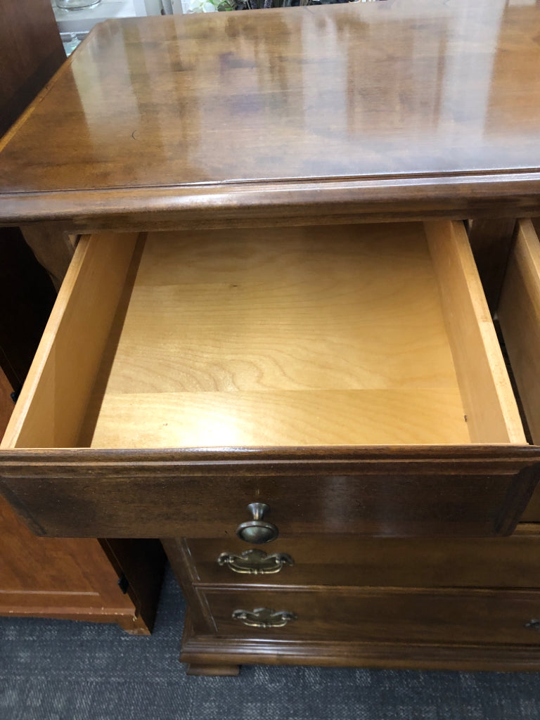 VTG TALL DRESSER.