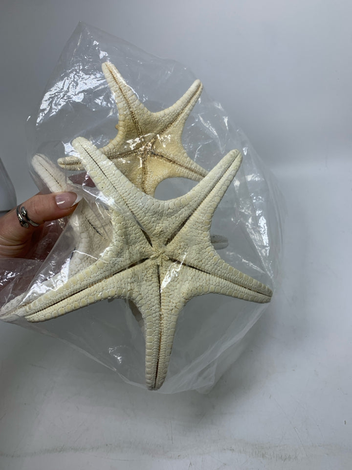 3 STAR FISH IN BAG.