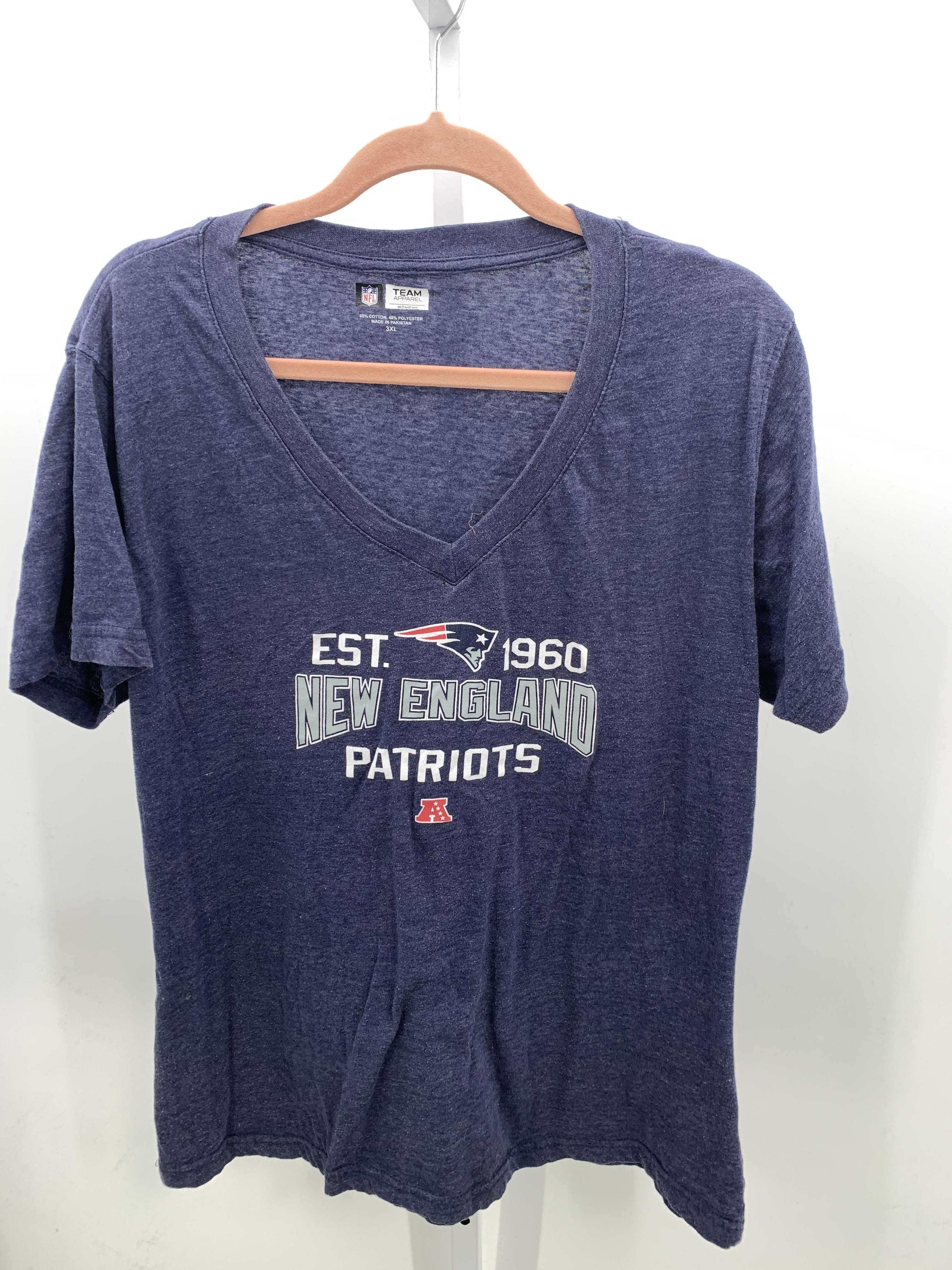 Team Apparel Size 3X Womens Short Sleeve Shirt