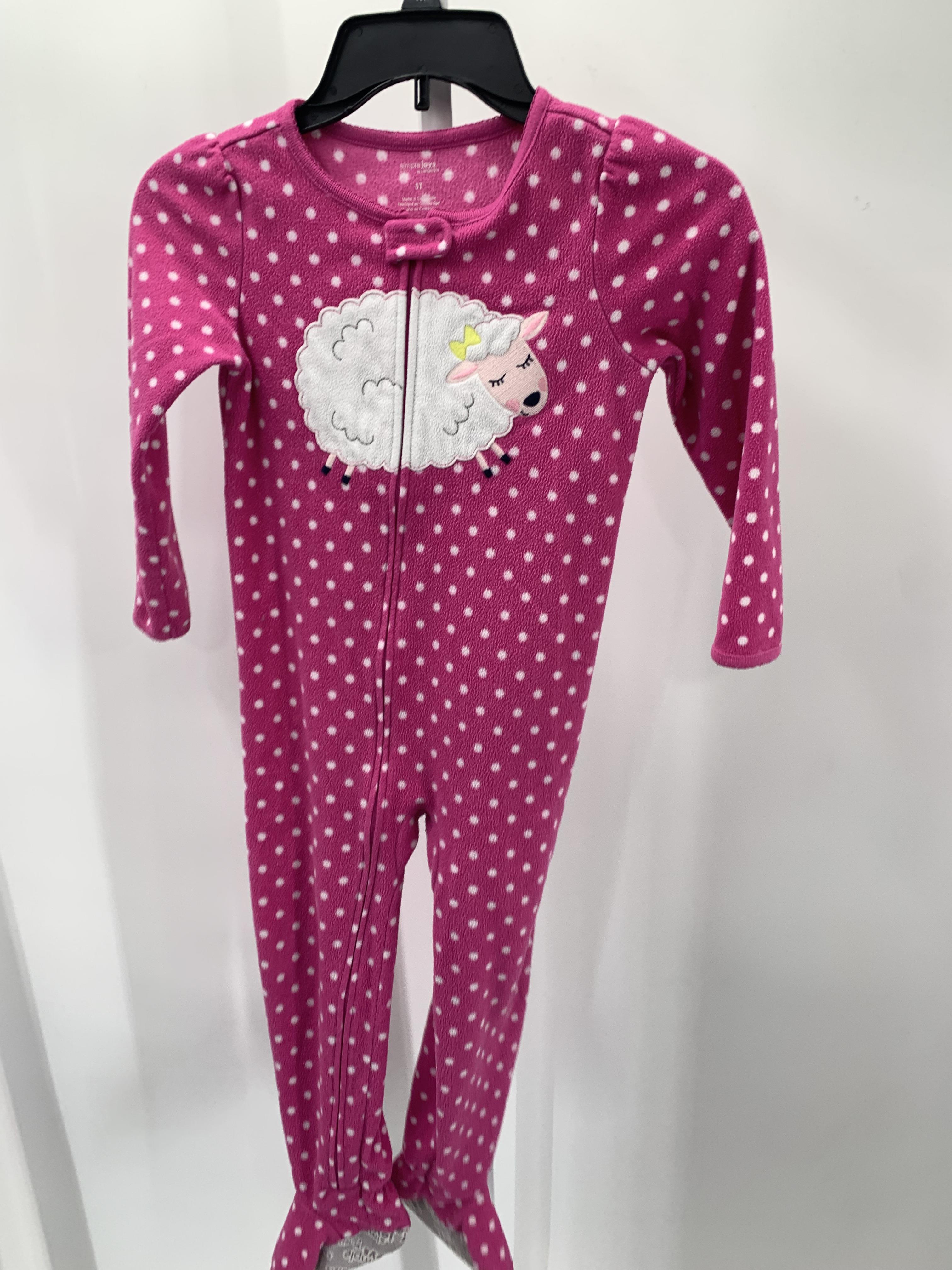 Simple Joys Size 5T Girls Sleeper