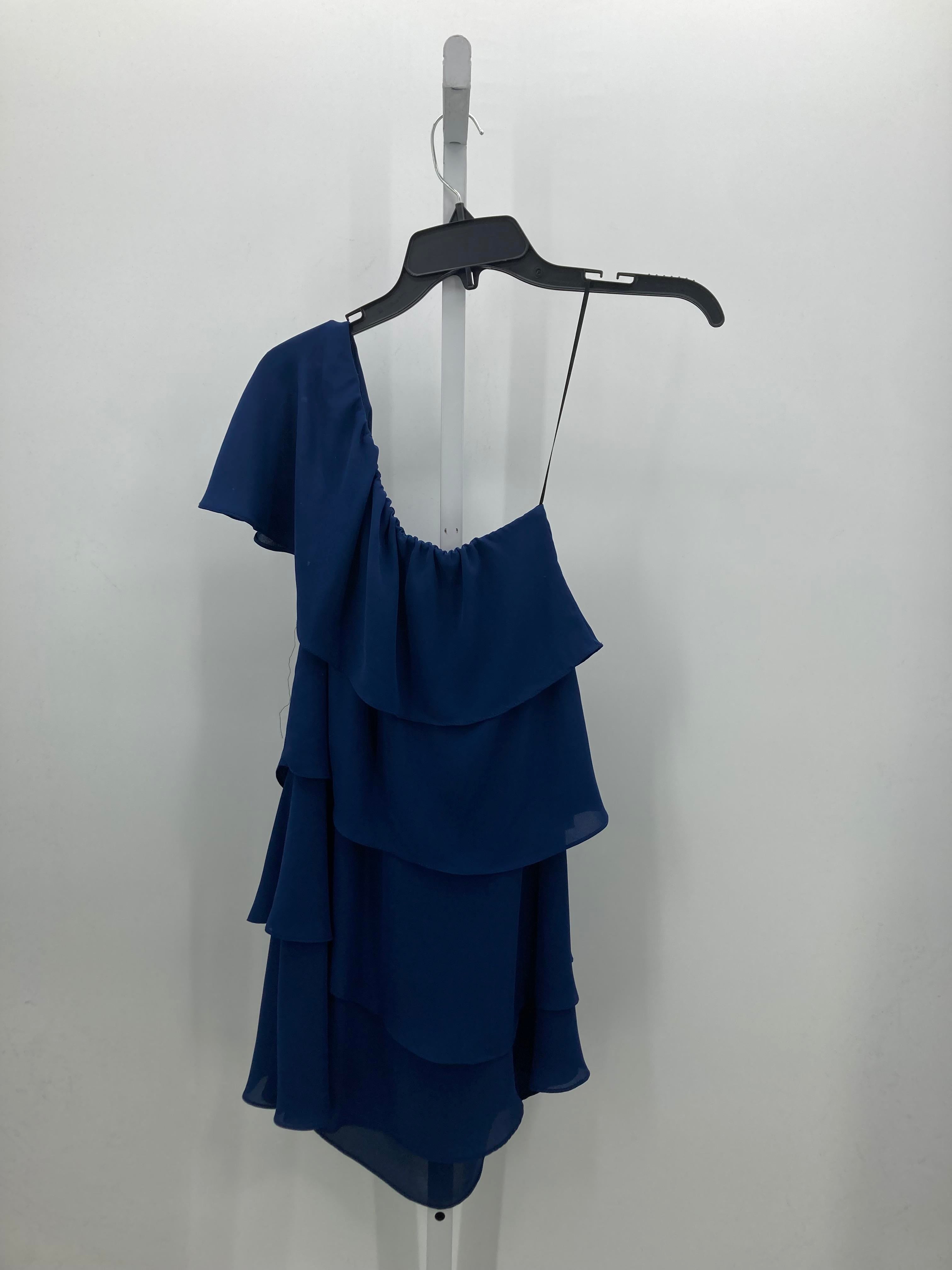 Aqua Size X Small Misses Sleeveless Dress