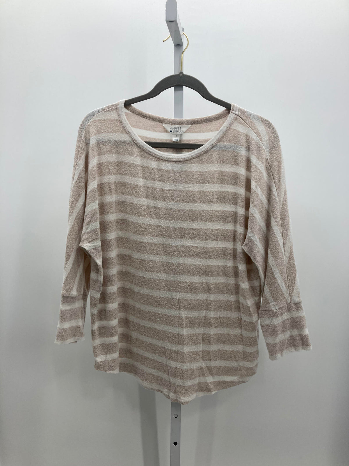 market & spruce Size Large Misses 3/4 Sleeve Shirt