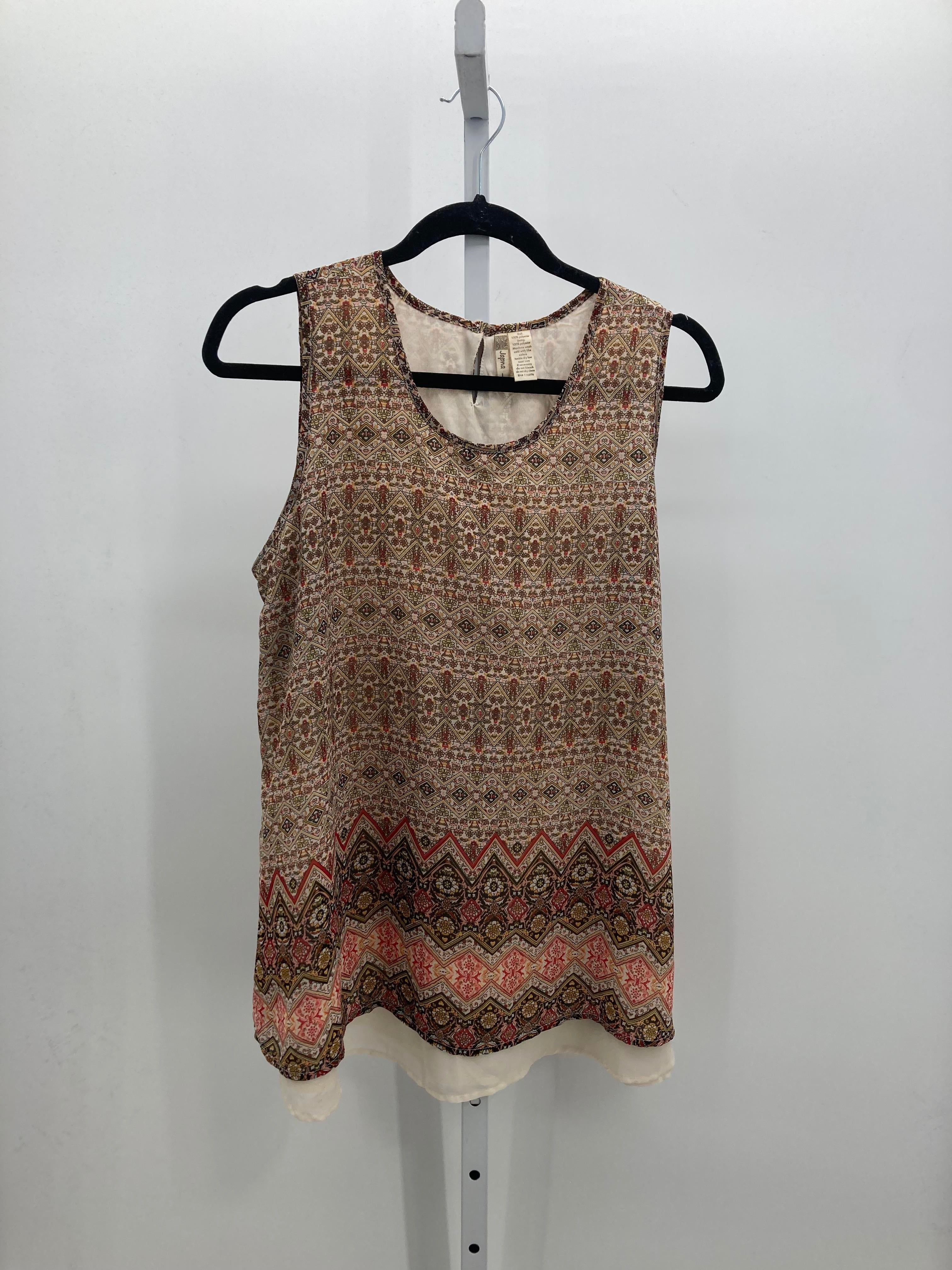 Japna Size Large Misses Sleeveless Shirt