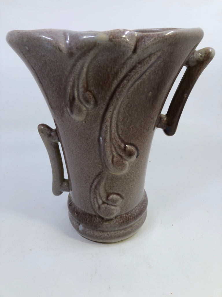 Purple Gonder Vintage Art Deco Vase.