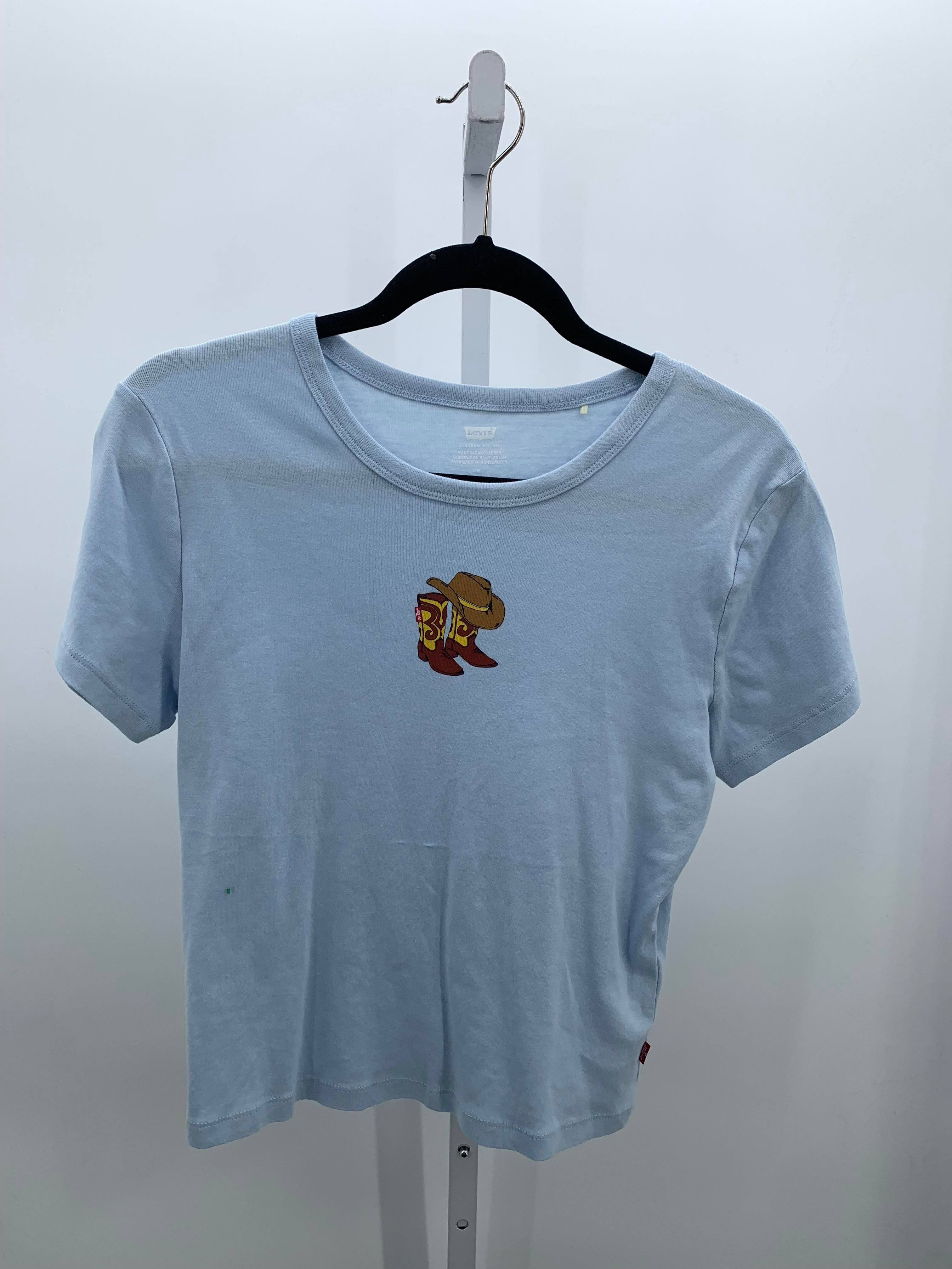 Levis Size Medium Juniors Short Sleeve Shirt