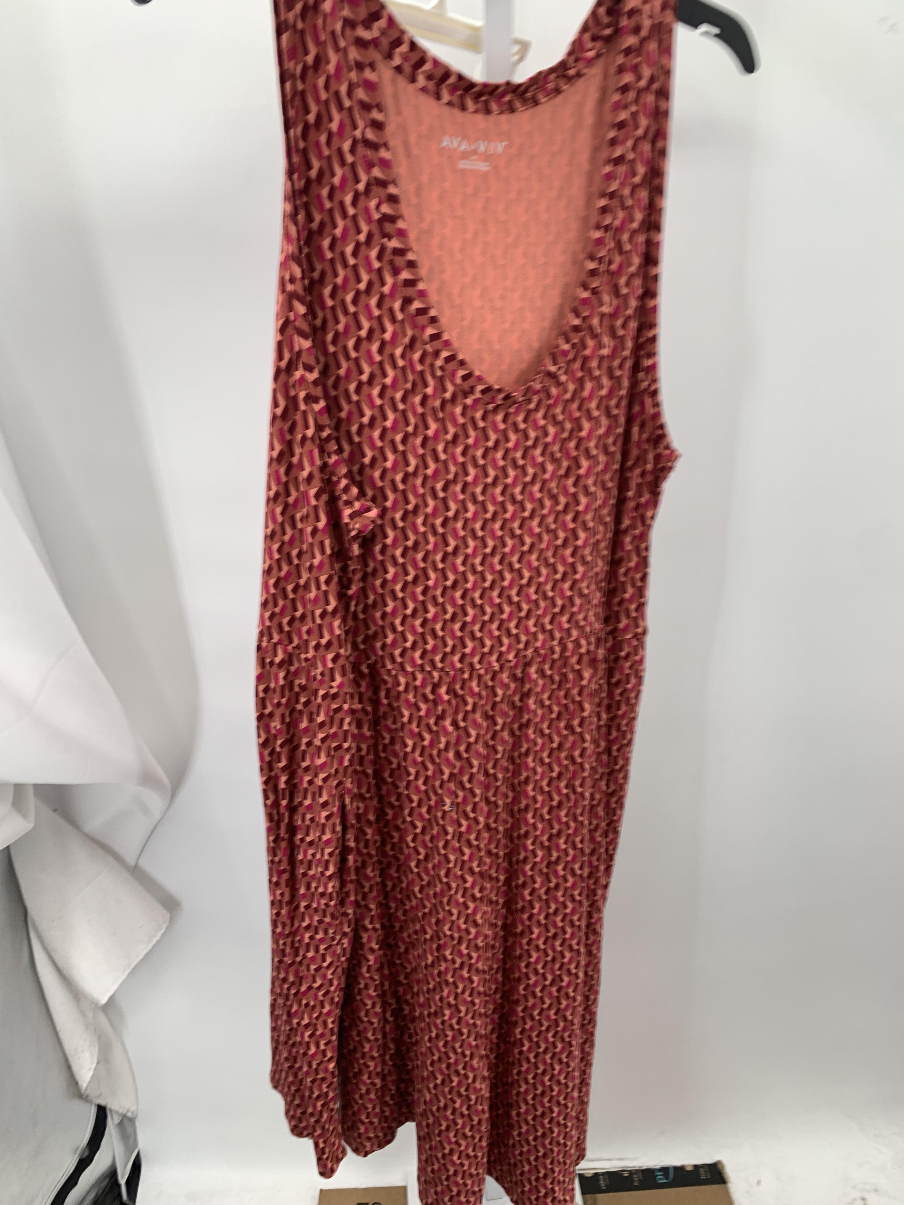 Aviva Size 4X Womens Sleeveless Dress