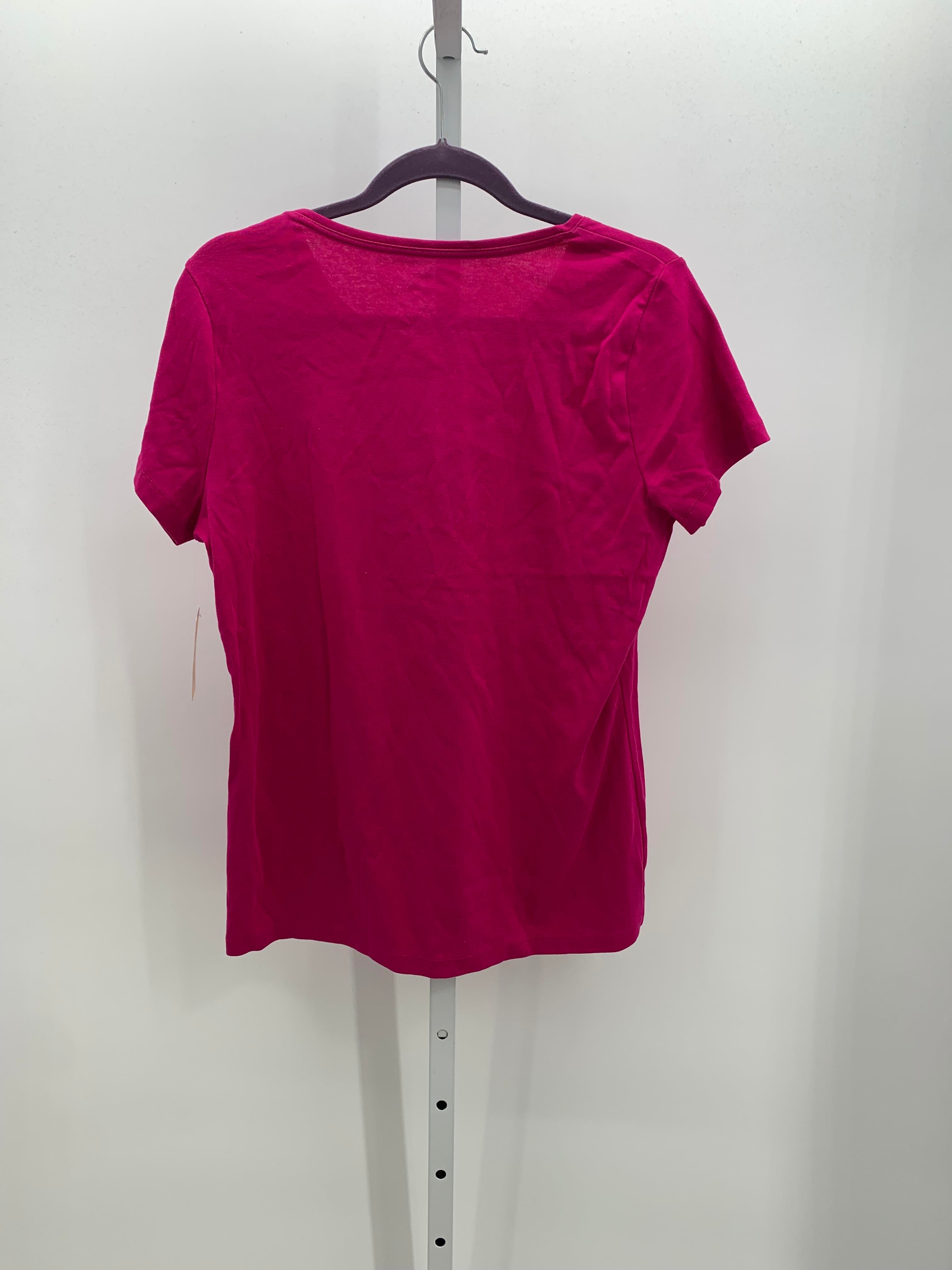 St. Johns Bay Size Large Misses Short Sleeve Shirt