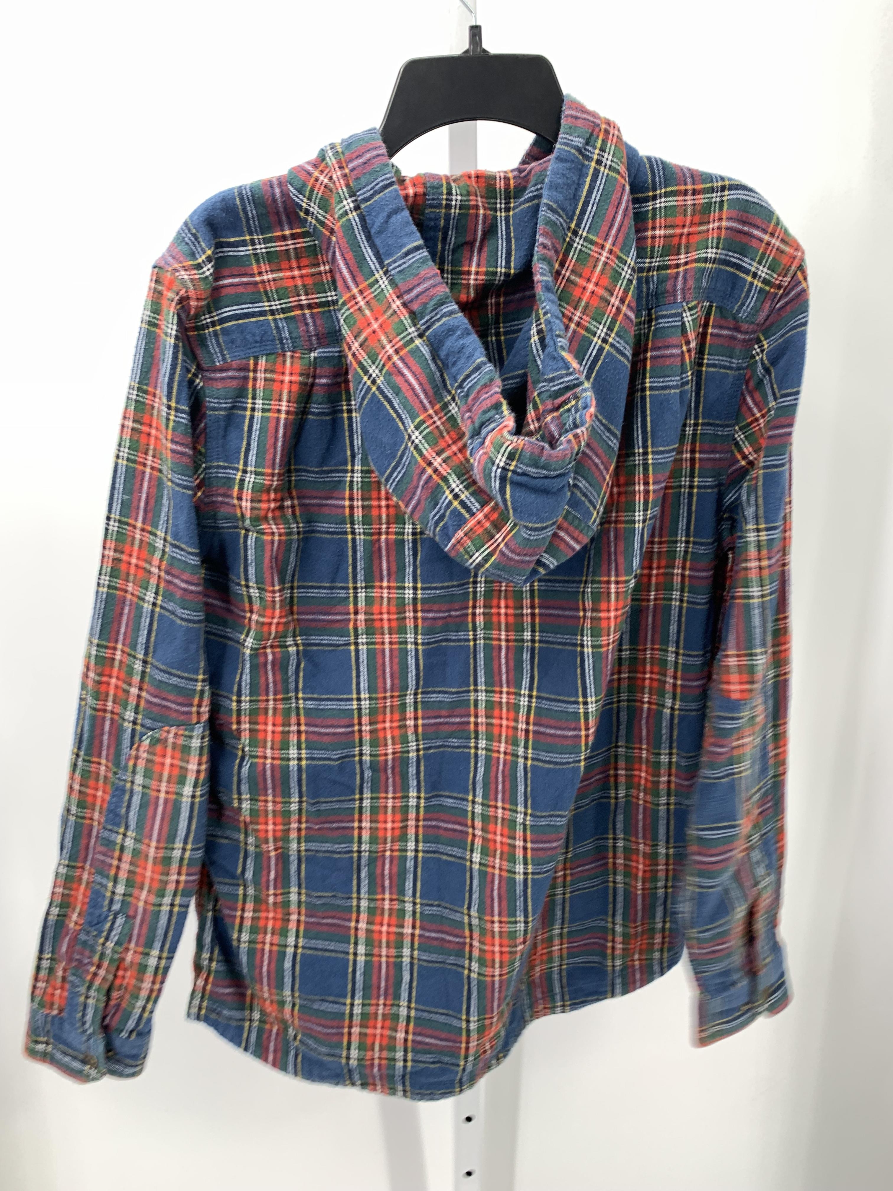 PLAID HOODED