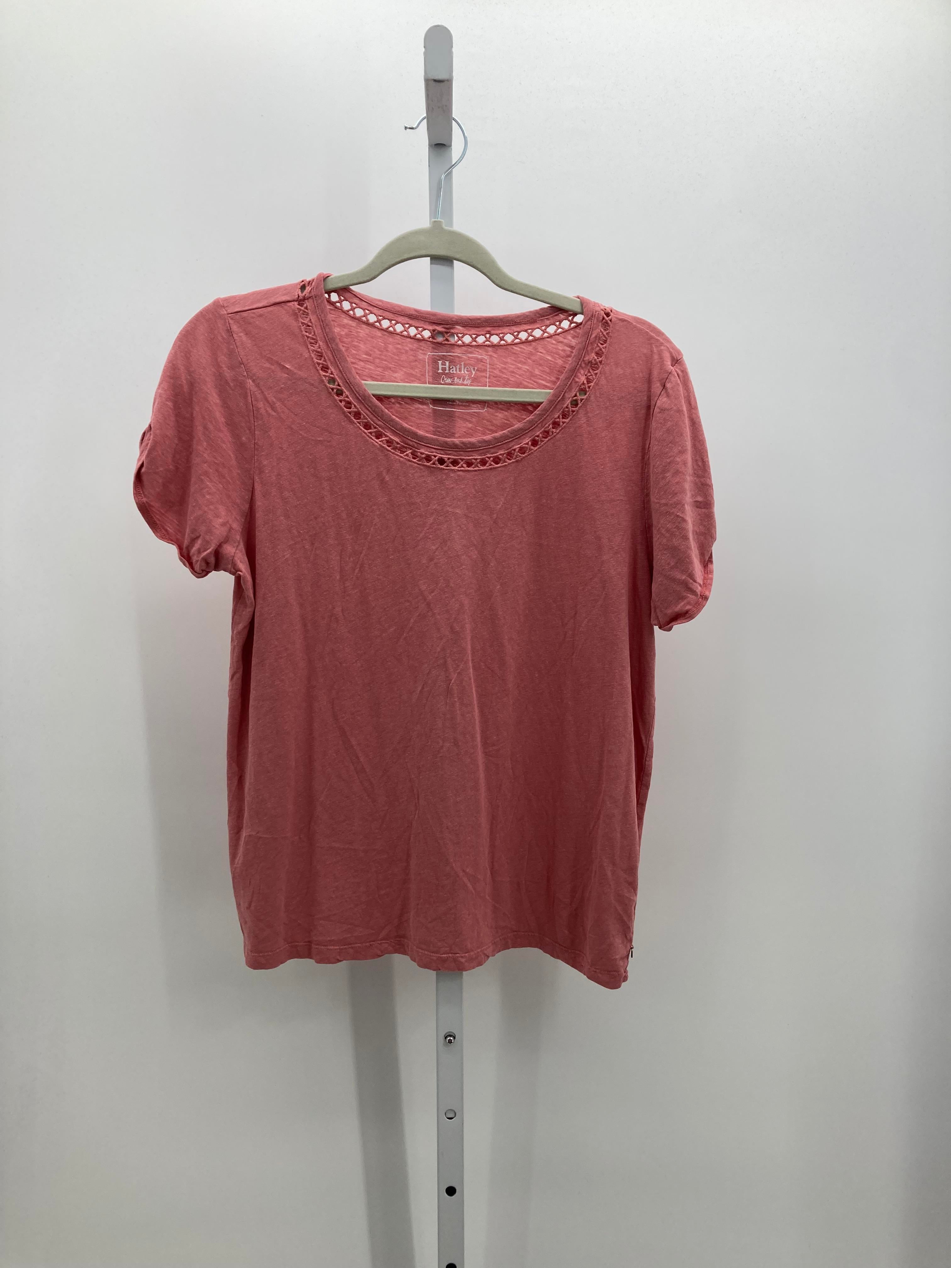 Hatley Size Large Misses Short Sleeve Shirt