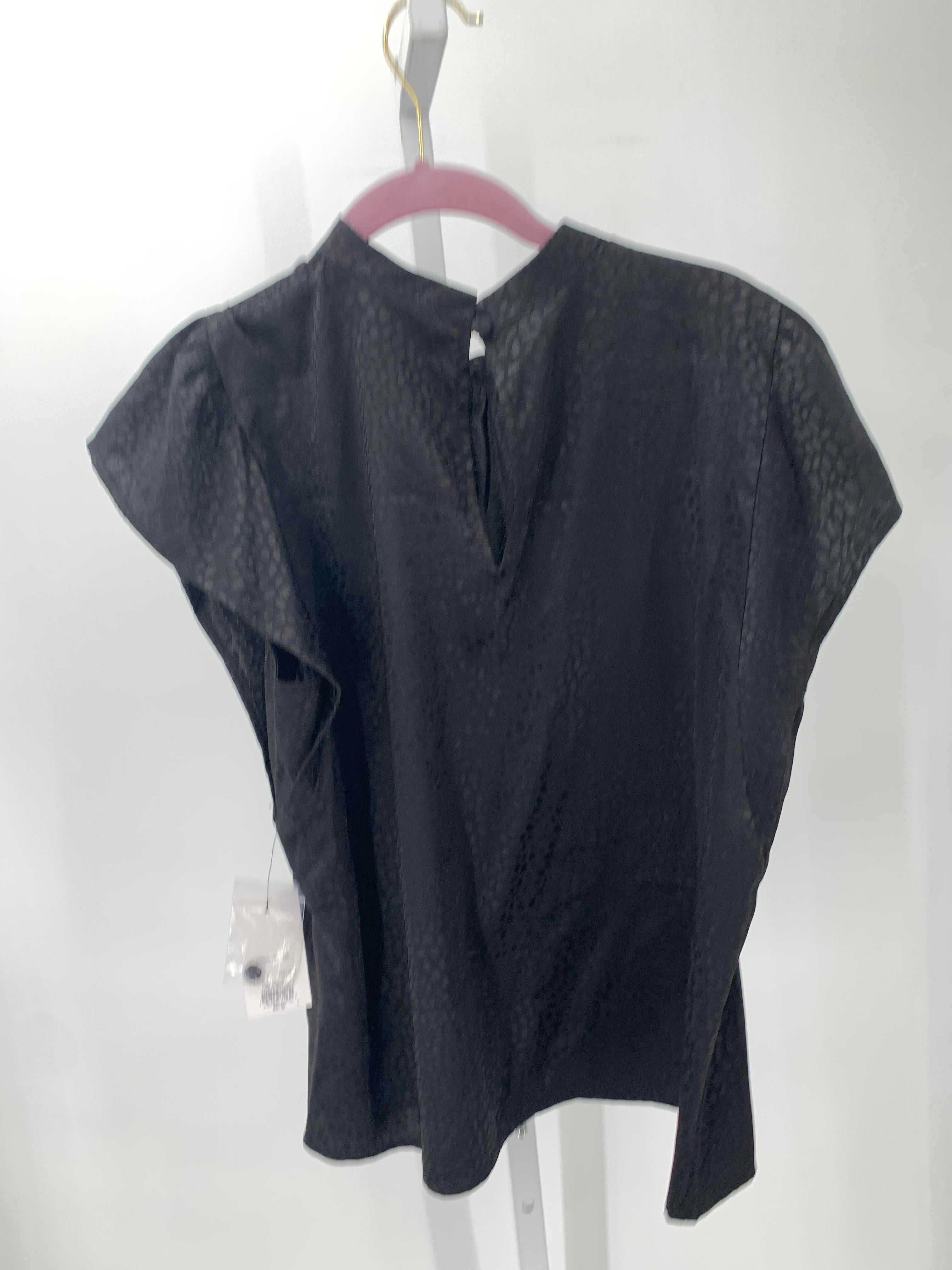 Nine West Size Large Misses Short Sleeve Shirt