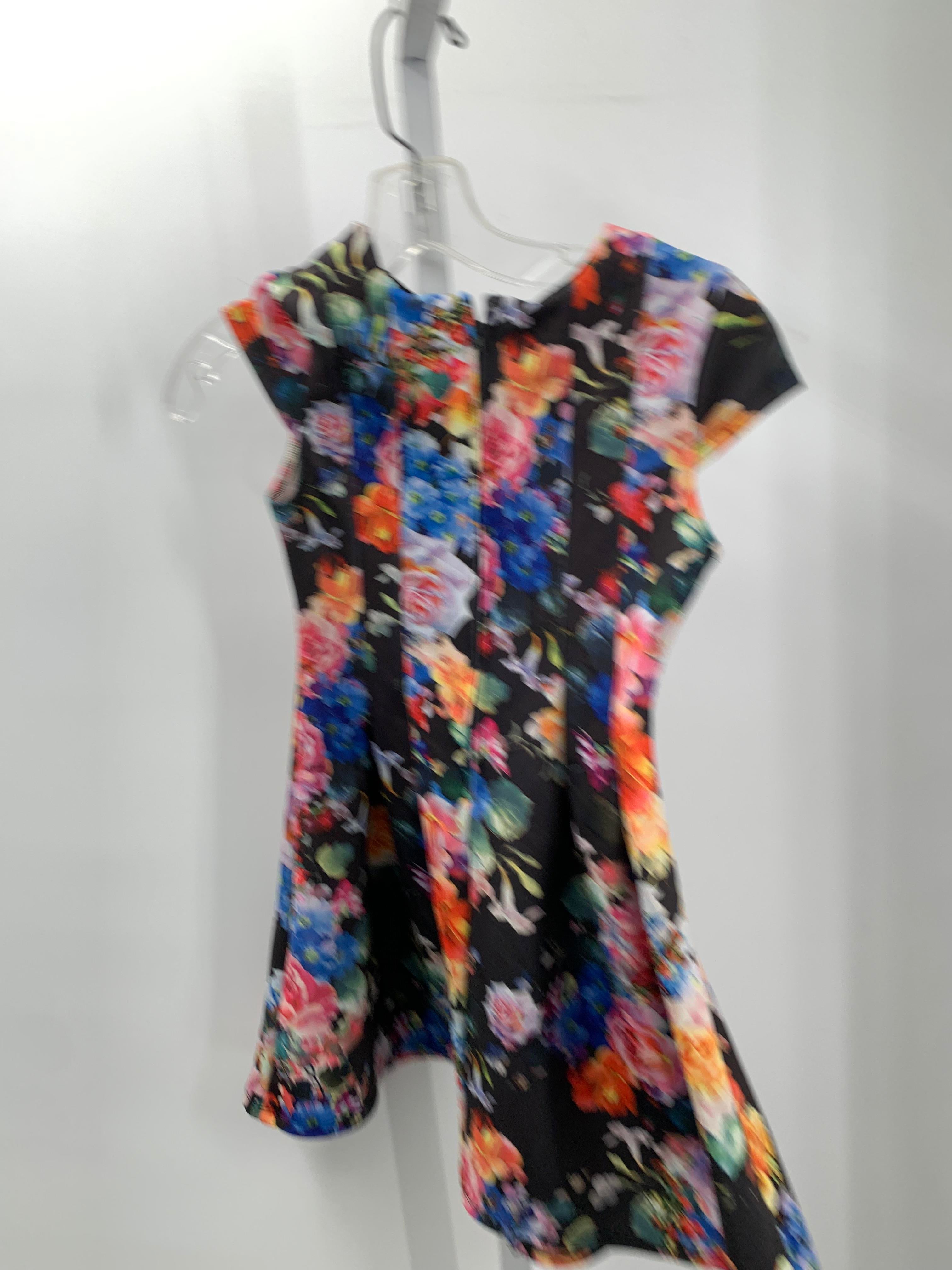 Size 6-7 Girls Short Sleeve Dress