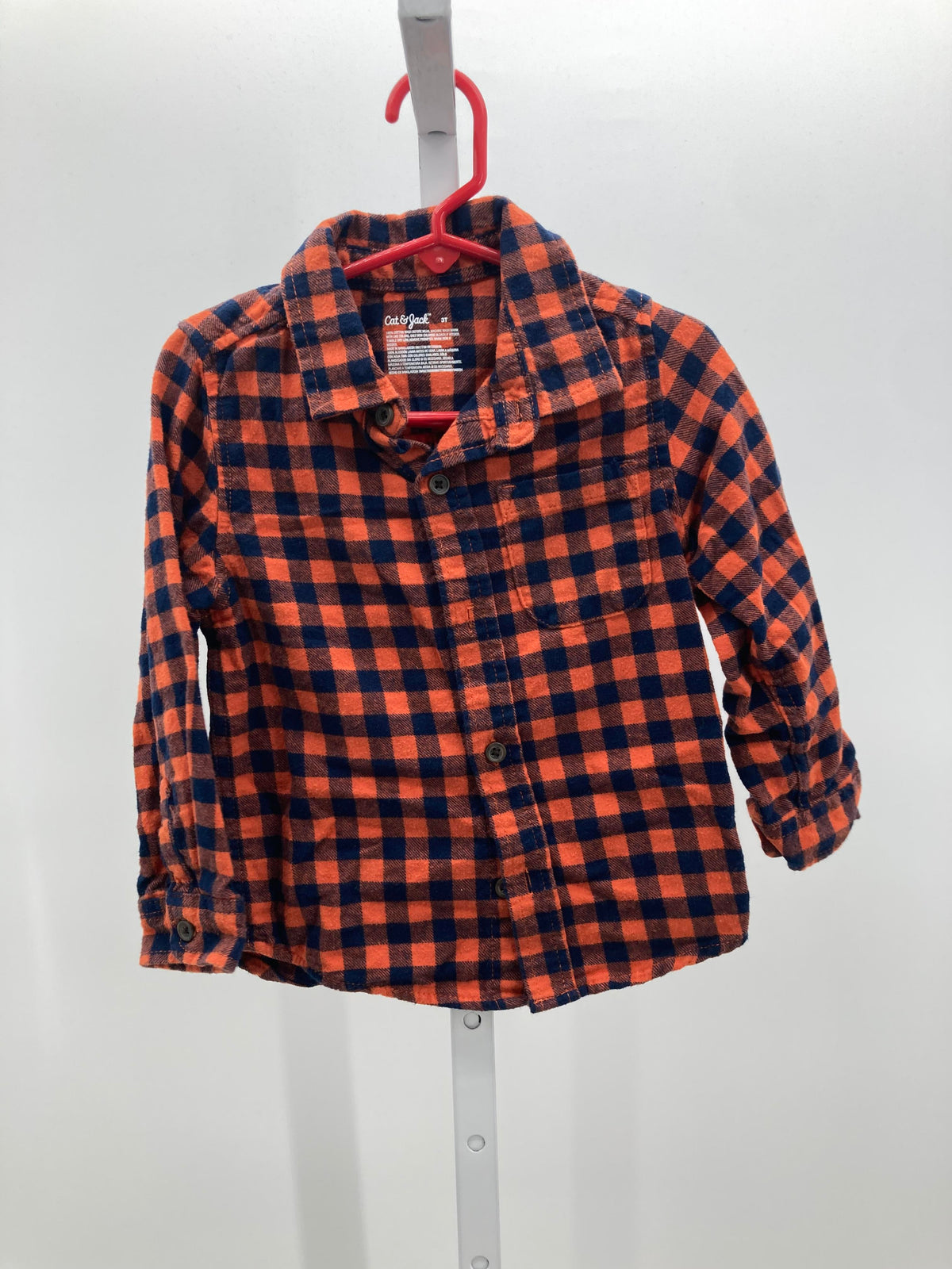 NAVY PLAID