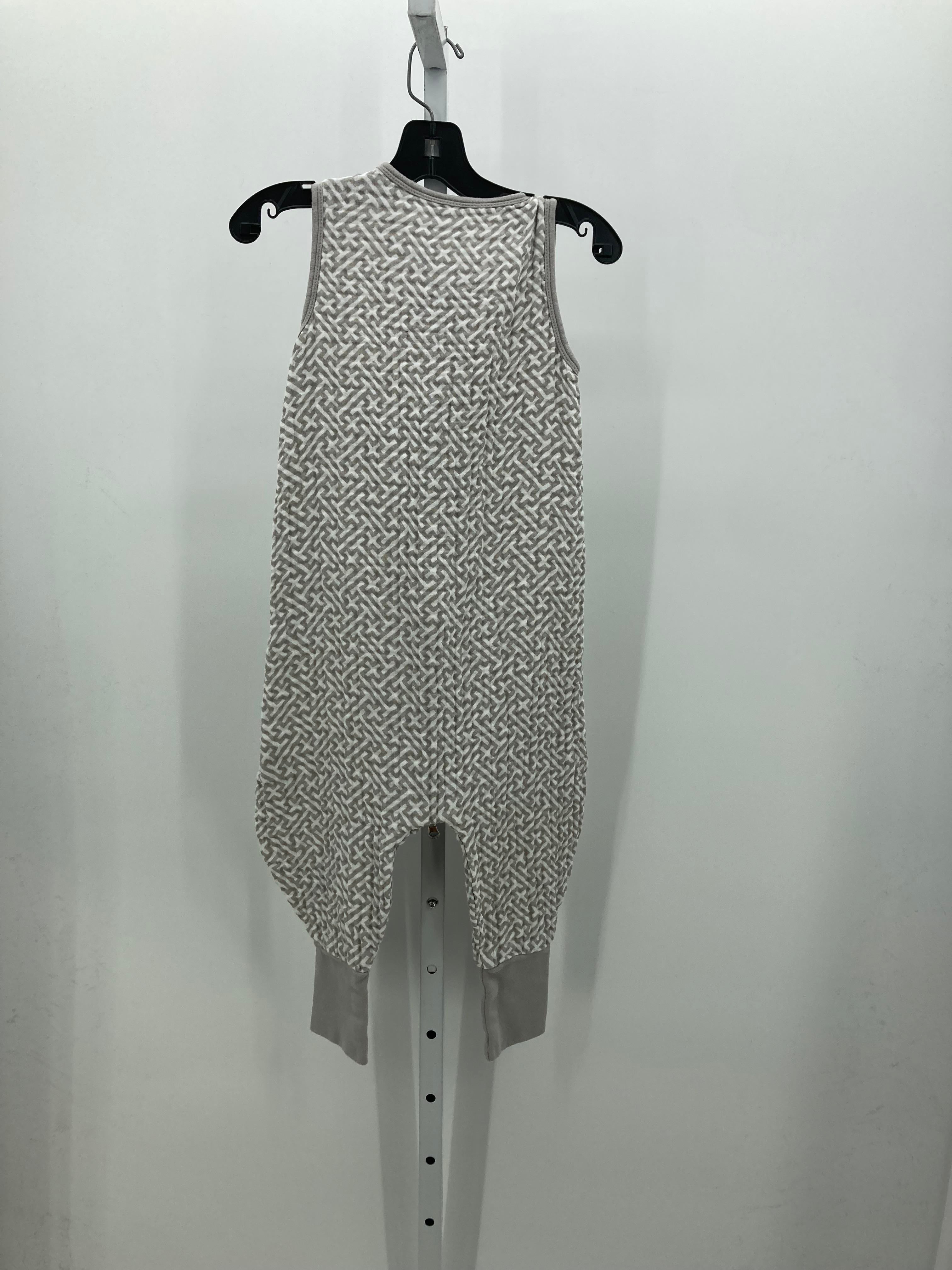 WHITE PATTERN COTTON ZIP.