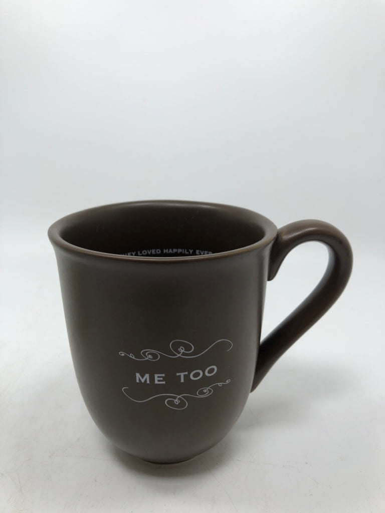 2PC- I DO ME TOO COFFEE MUGS.