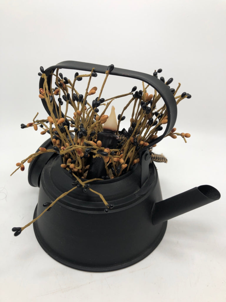 PRIMITIVE TEAPOT W/PIP.