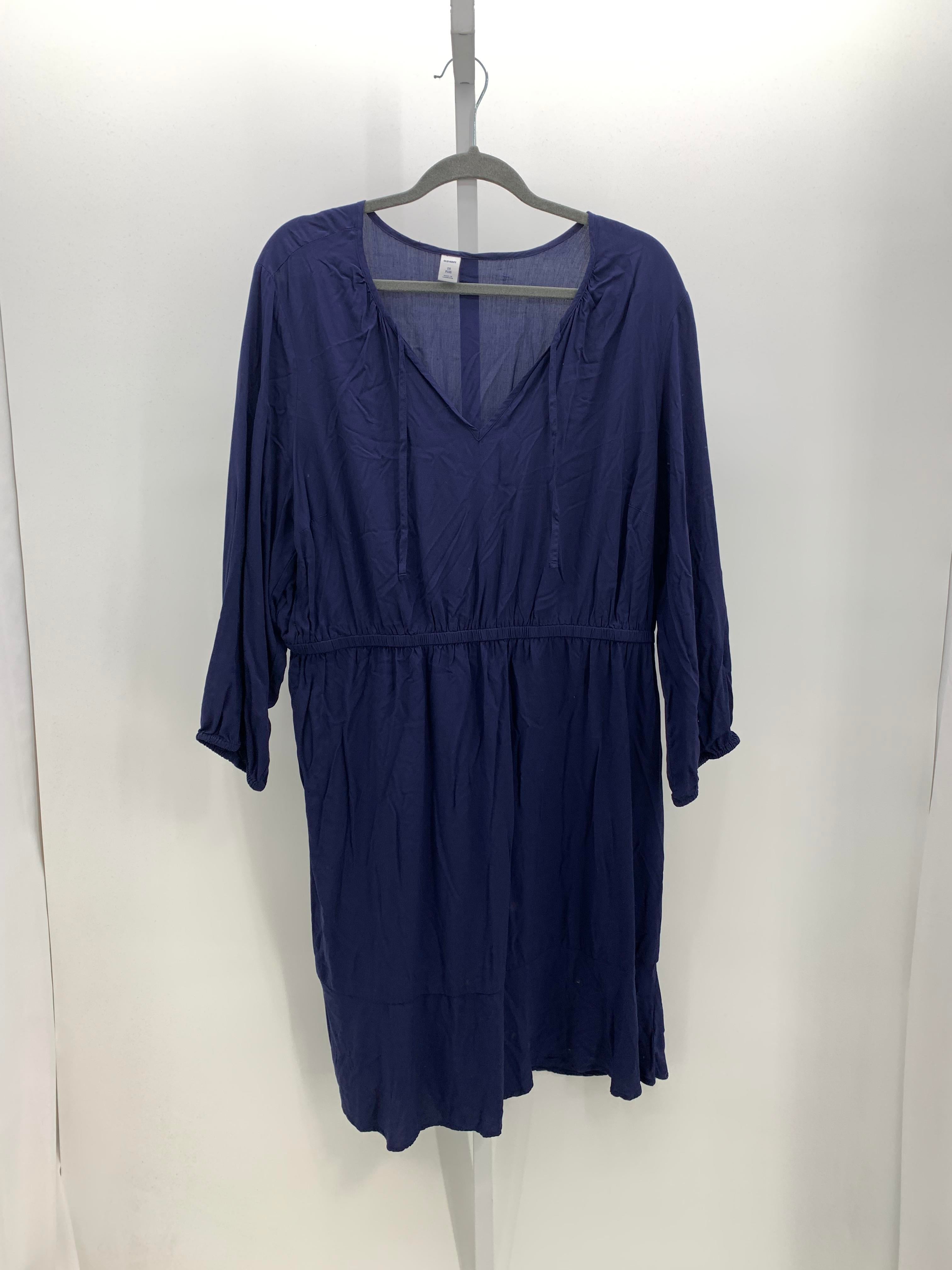 Old Navy Size 2X Womens Long Sleeve Dress