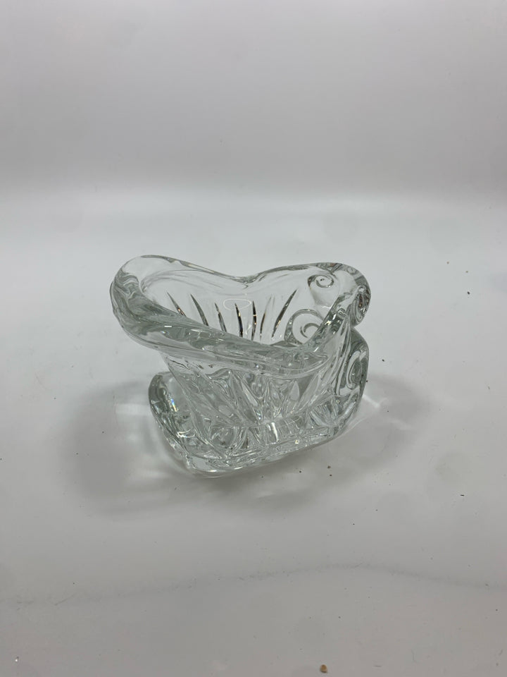 SLEIGH GLASS BOWL.