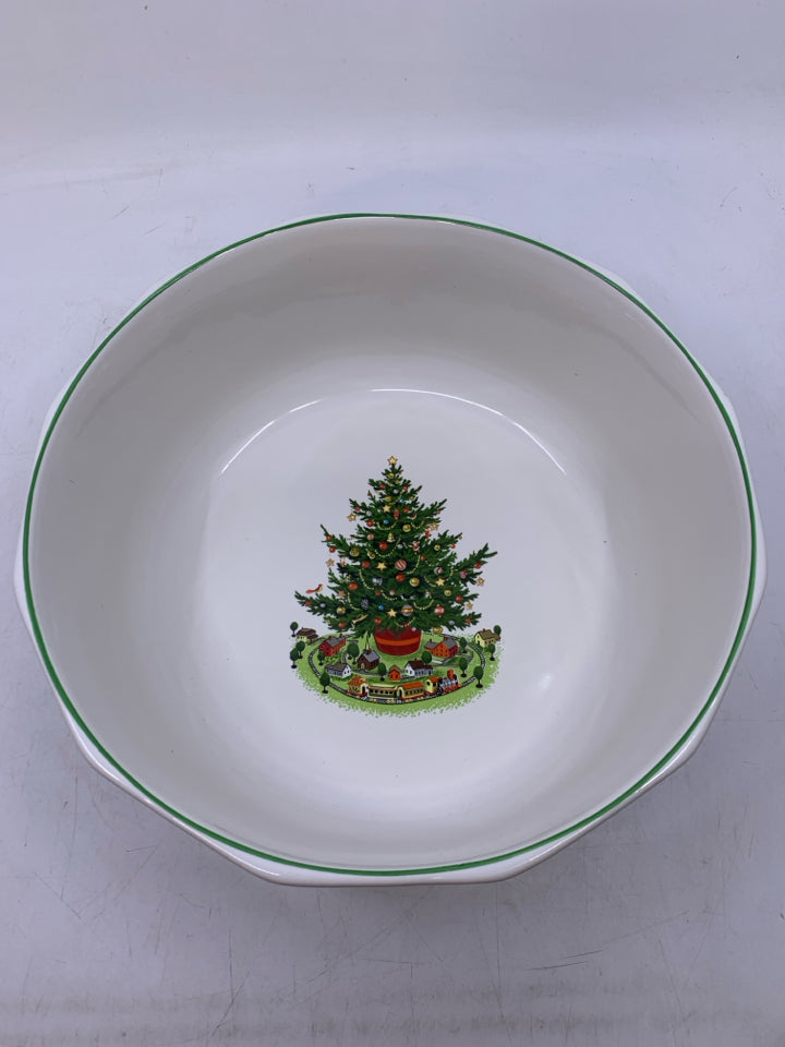 LG PFALTGRAFF CHRISTMAS HERITAGE SERVING BOWL.
