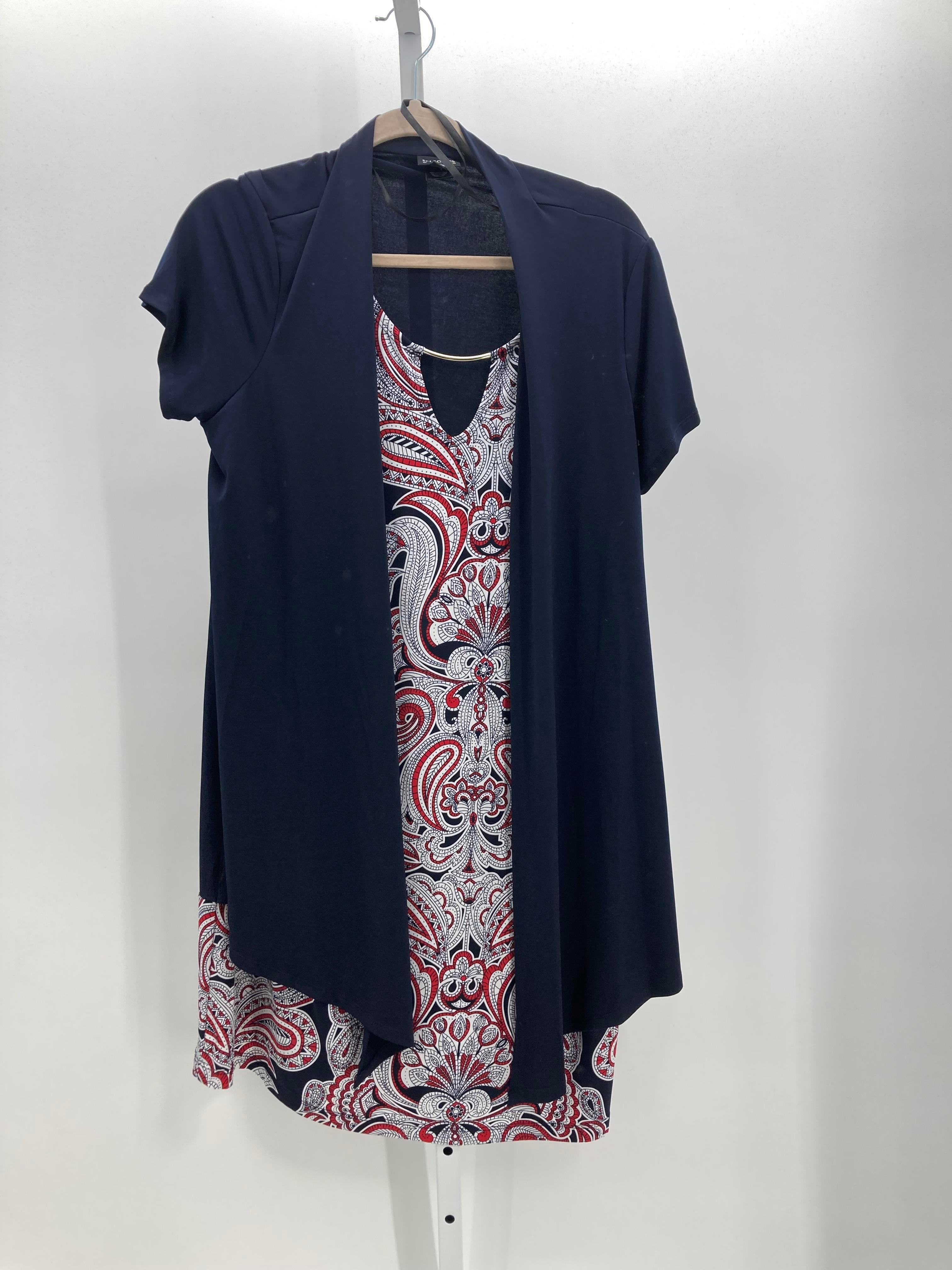 Size 14 W Womens Short Sleeve Dress