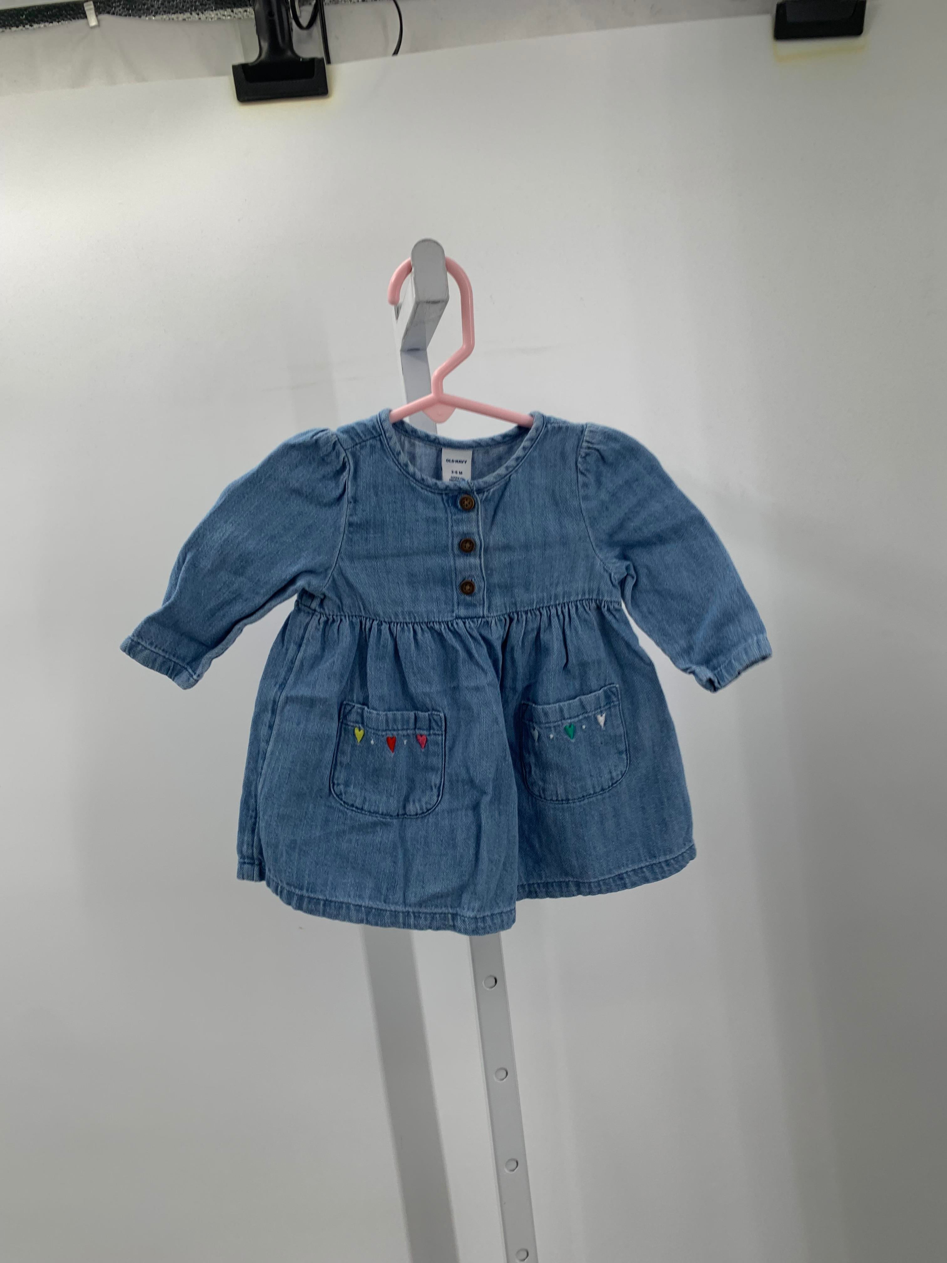 Old Navy Size 3-6 Months Girls Long Sleeve Dress