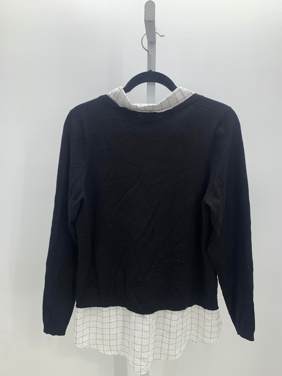 Adrianna Papell Size Large Misses Long Slv Sweater