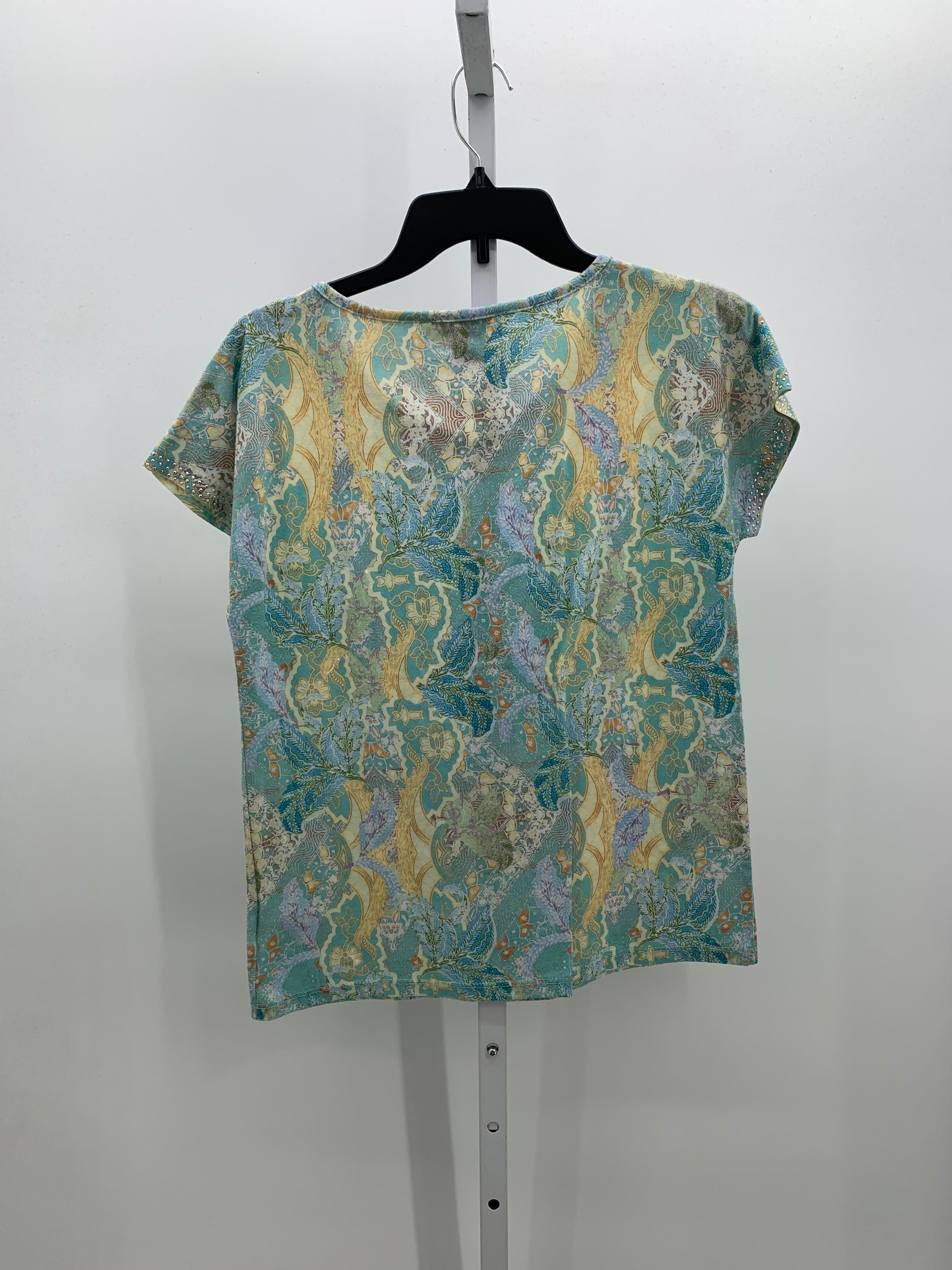 Gloria Vanderbilt Size Small Petite Petite Short Sleeve Shirt