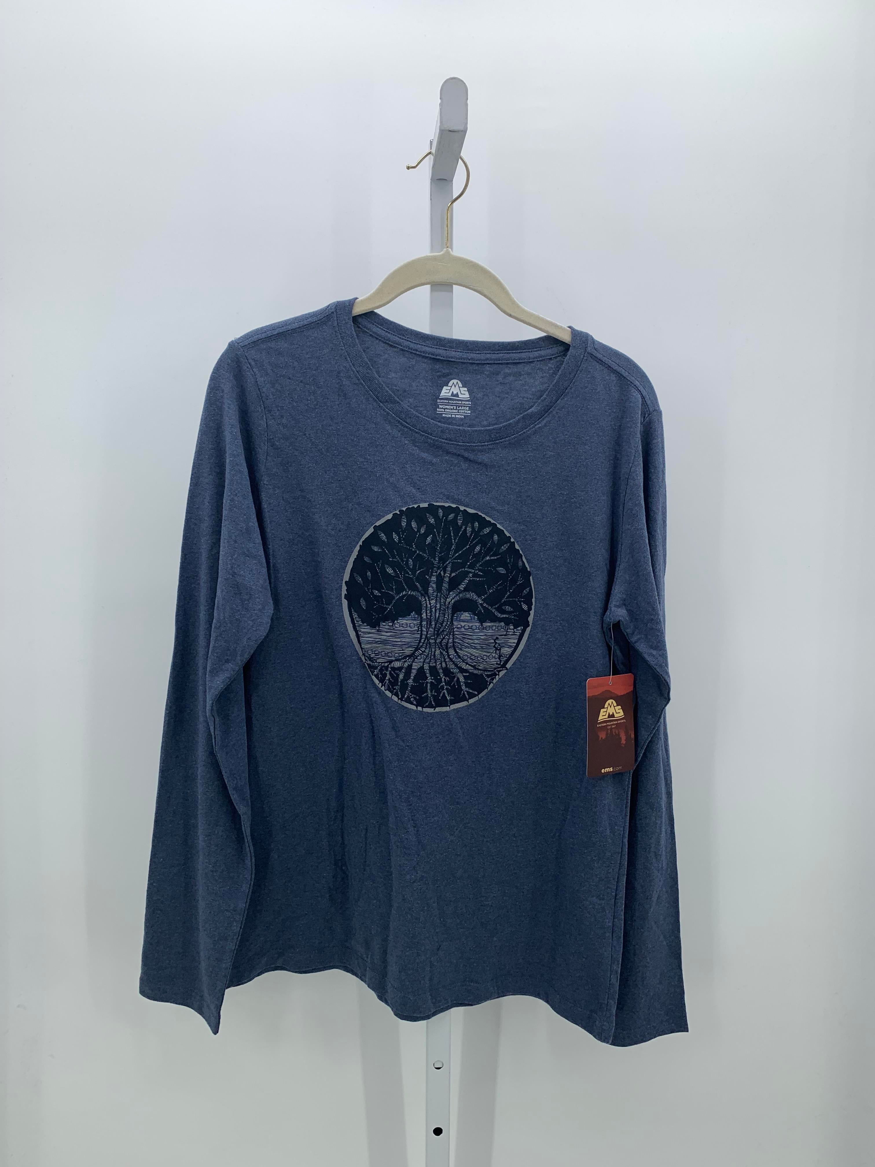 Eastern Mountain Size Large Misses Long Sleeve Shirt