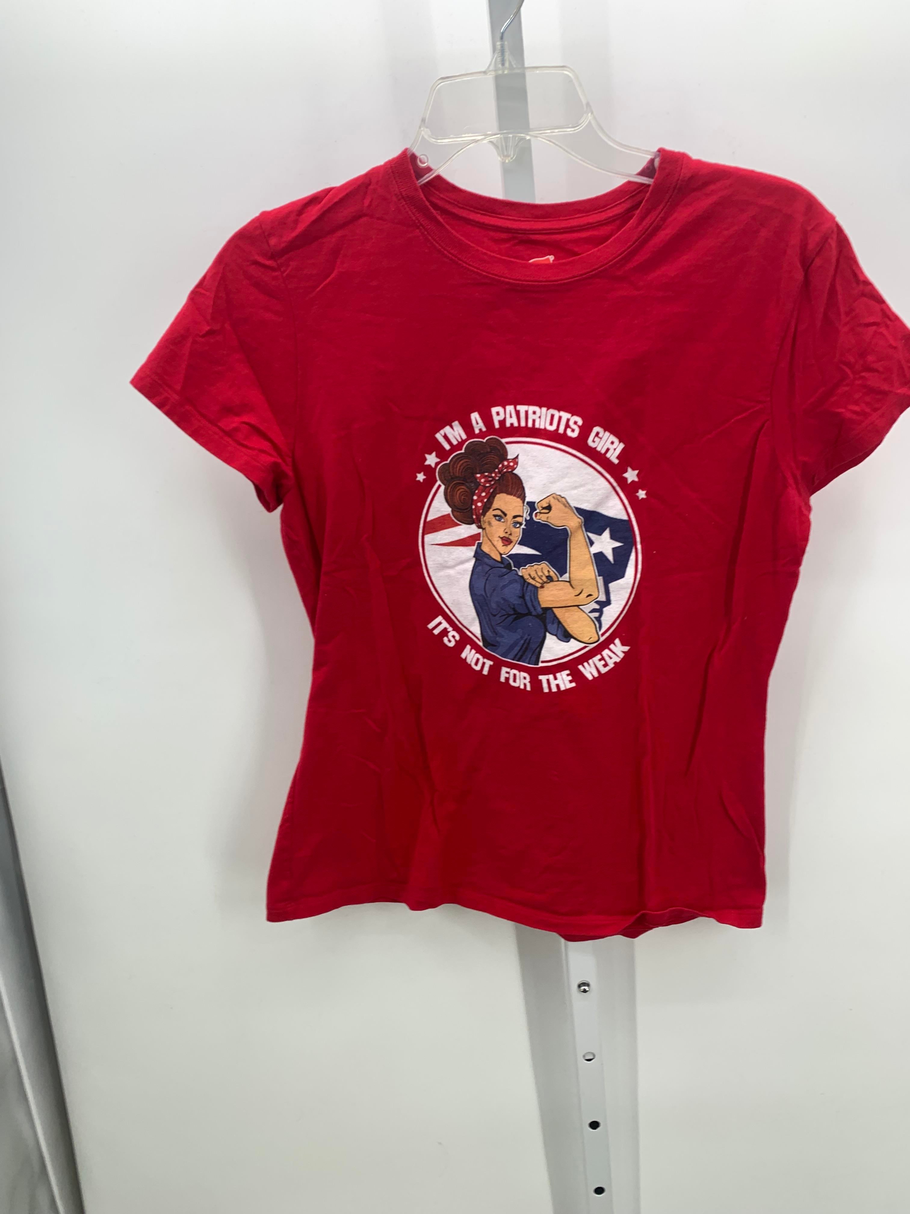 Hanes Size Medium Misses Short Sleeve Shirt